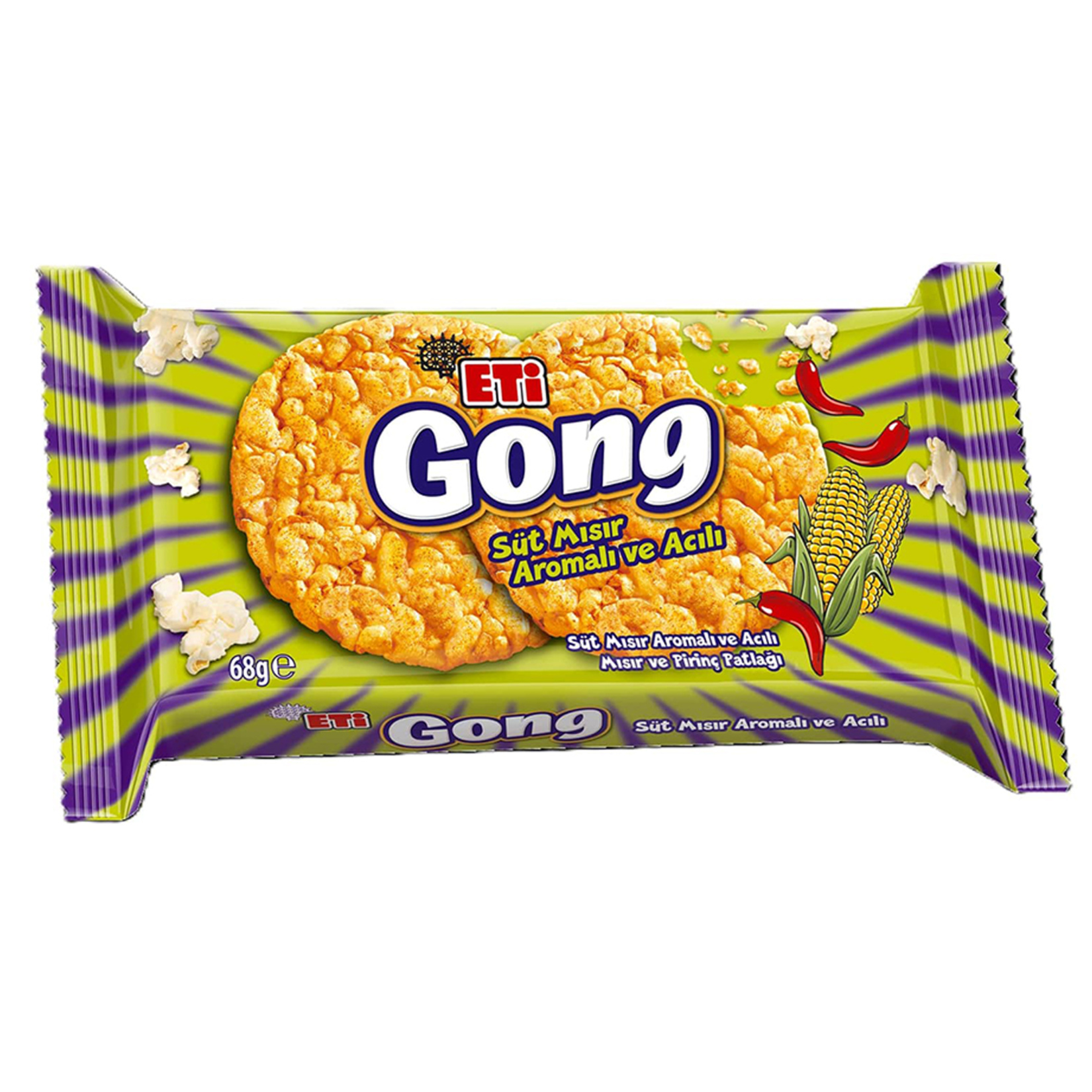 Eti Gong Süt Mısır & Acılı 68 G