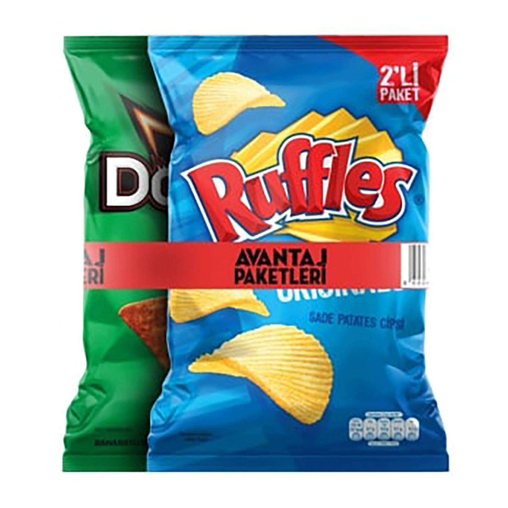 Lay's Ruffles Doritos 2'li Avantaj Paketi 176 G