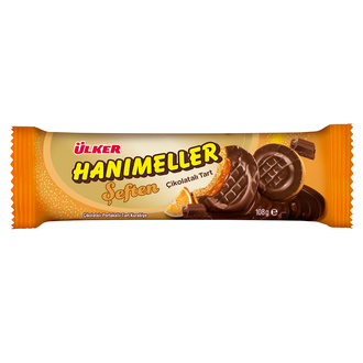 Ülker Hanımeller Çikolatalı Portakallı Tart Kurabiye 108 G