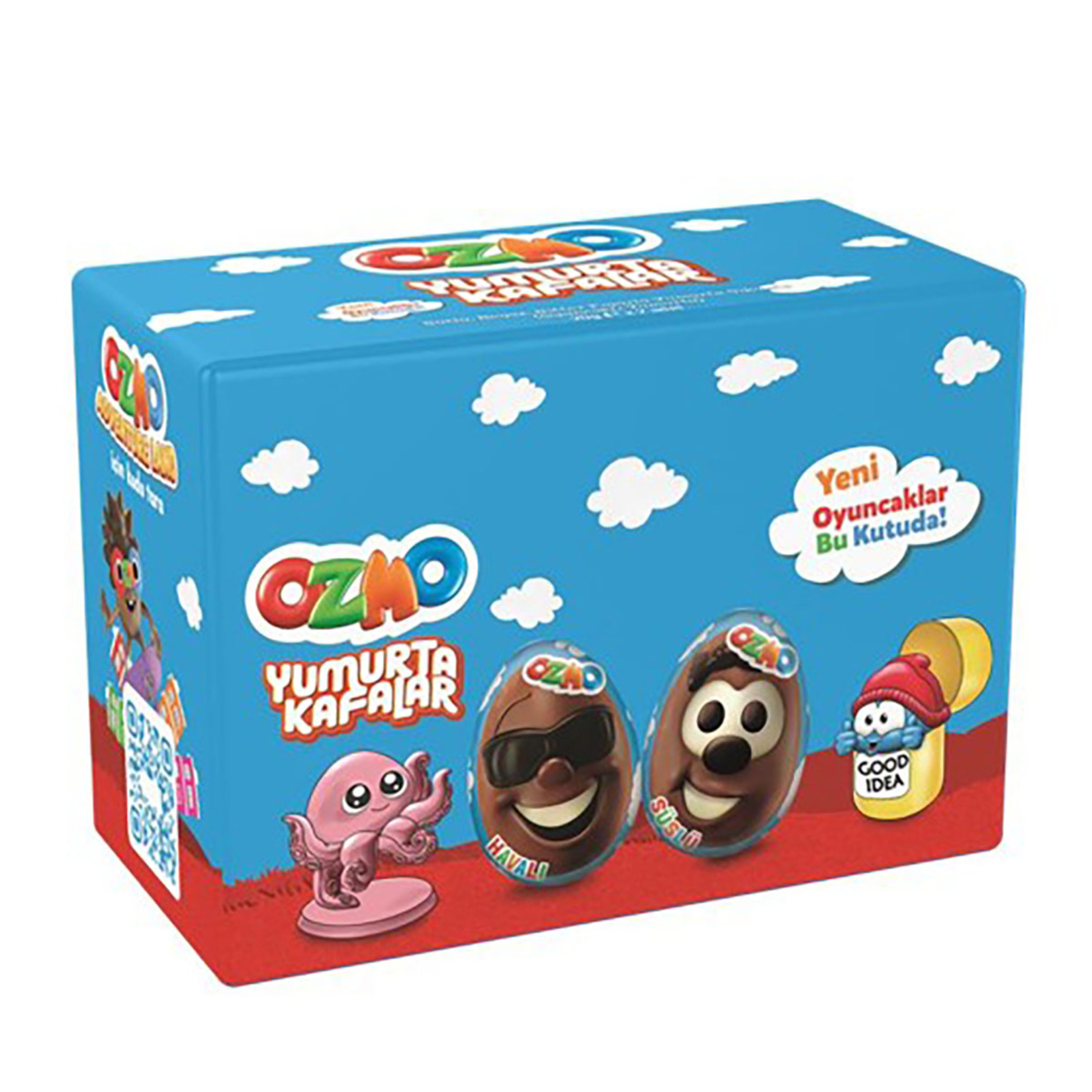 Ozmo Egg Faces 2'li Paket 2 x 20 G