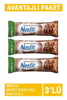 Nestle Nesfıt Çikolatalı Bar 3 x 23.5 G