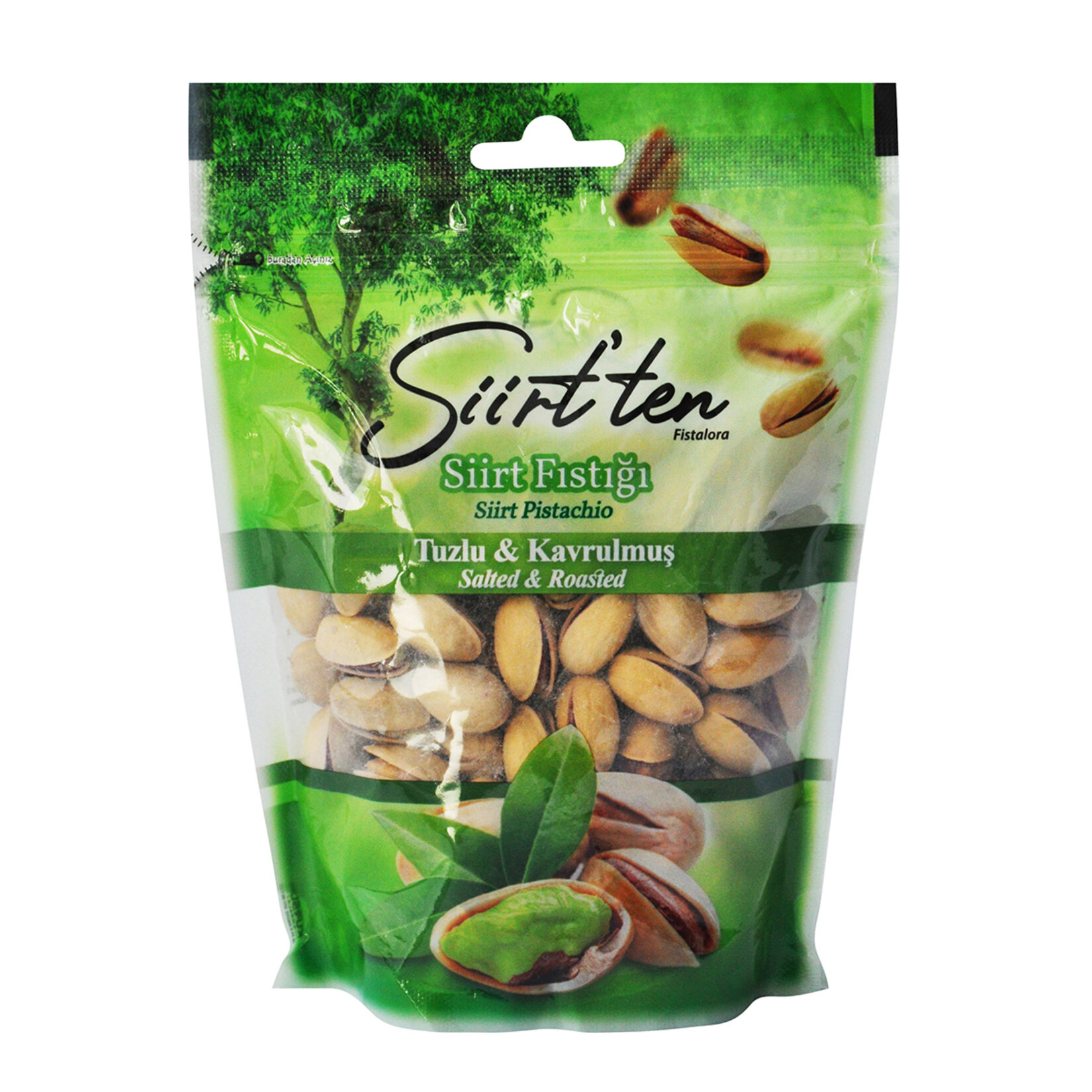 Siirtten Fistalora Kavrulmuş Tuzlu Siirt Fıstığı 200 G