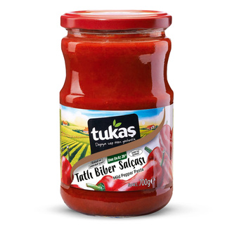 Tukaş Biber Salçası 700 G Cam
