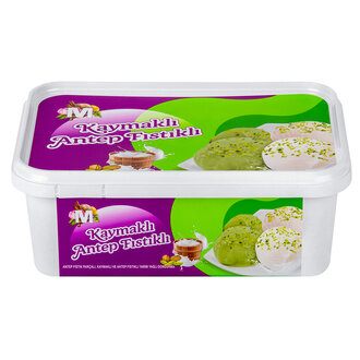 Migros Kaymaklı ve Antep Fıstıklı Dondurma 1 L