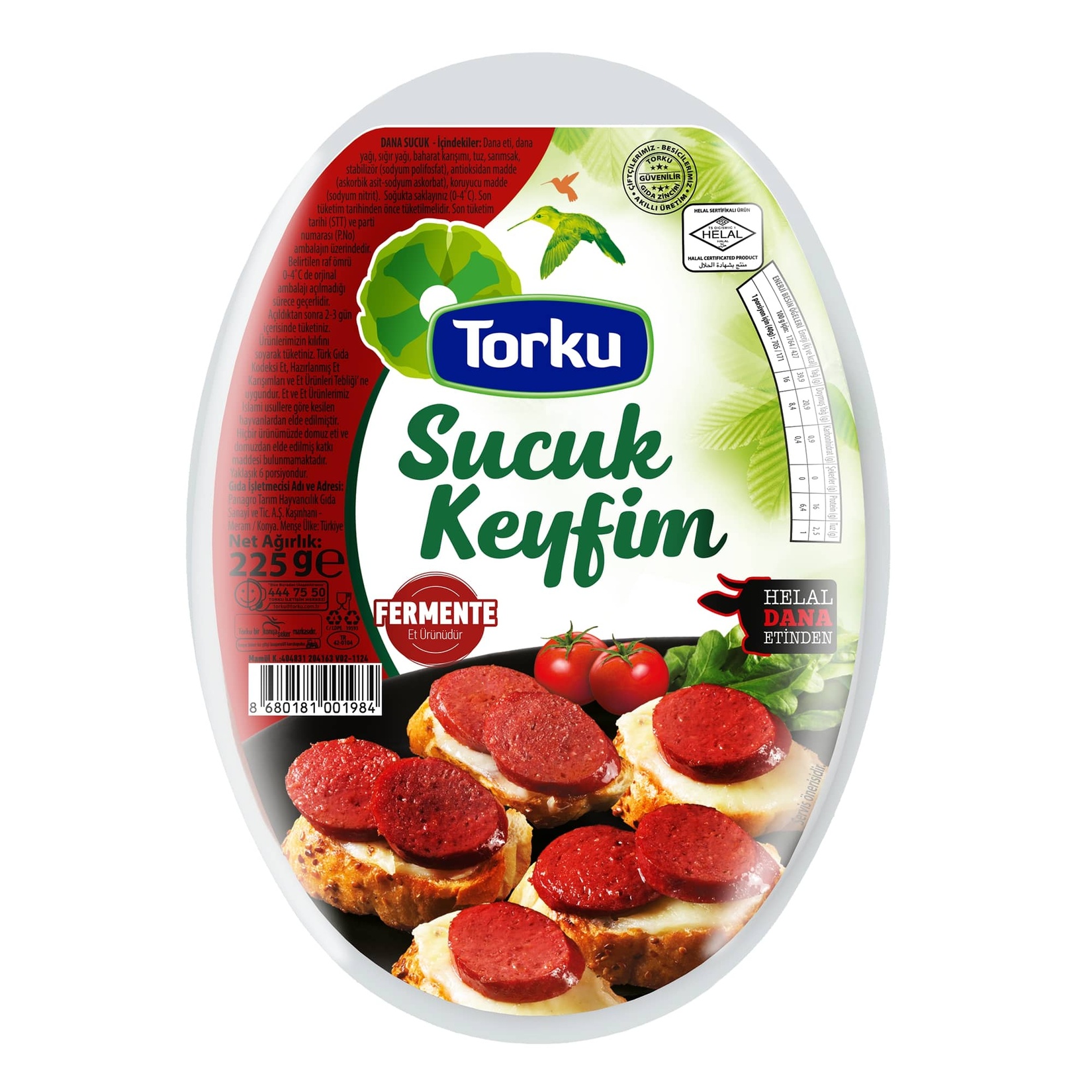 Torku Sucuk Vakum 225 G