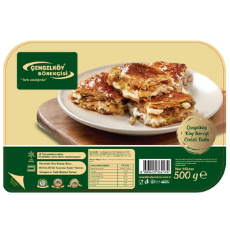 Çengelköy Börekçisi Köy Böreğı Cevizli Dutlu Peynirli 500 G