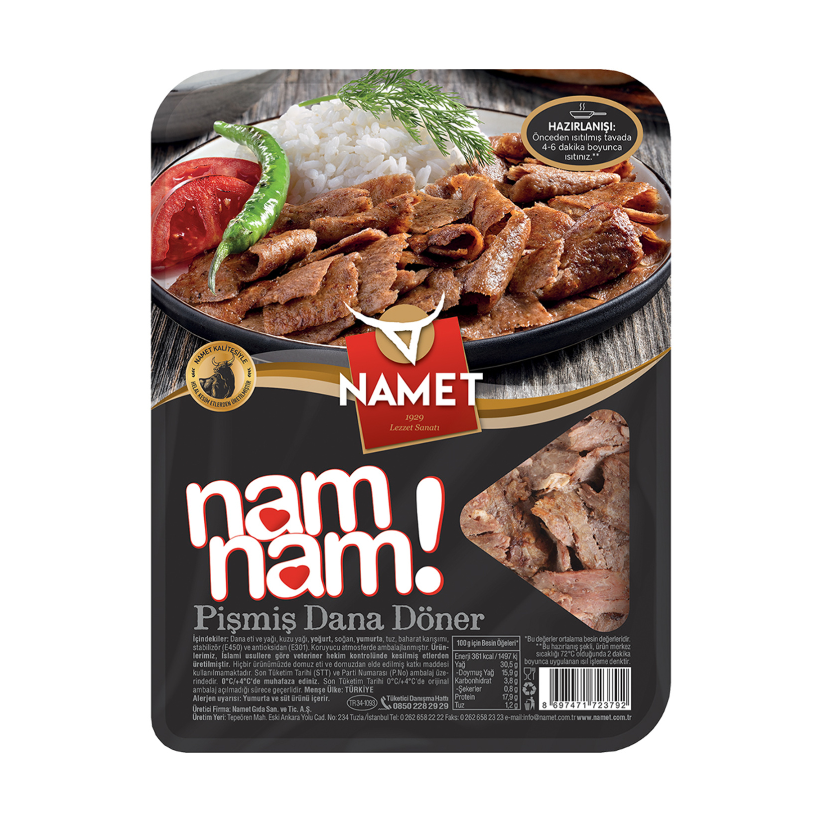 Namet Dana Döner 250 G
