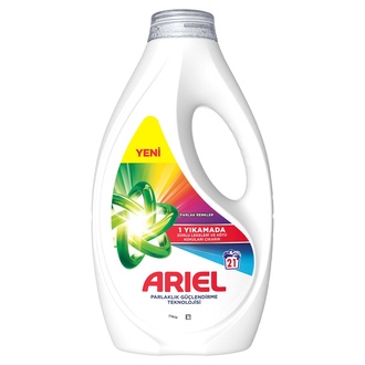 Ariel Sıvı Çamaşır Deterjanı Renklilere Özel 21 Yıkama 945 Ml