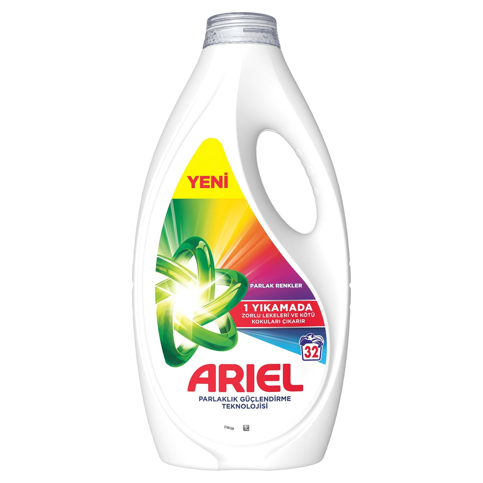 Ariel Sıvı Çamaşır Deterjanı Renklilere Özel 32 Yıkama 1.440 Ml