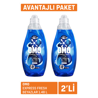 Omo Express Fresh Beyazlar 2 x 1.48 L