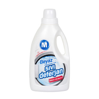 Migros Sıvı Deterjan 1500 Ml Beyazlar İçın