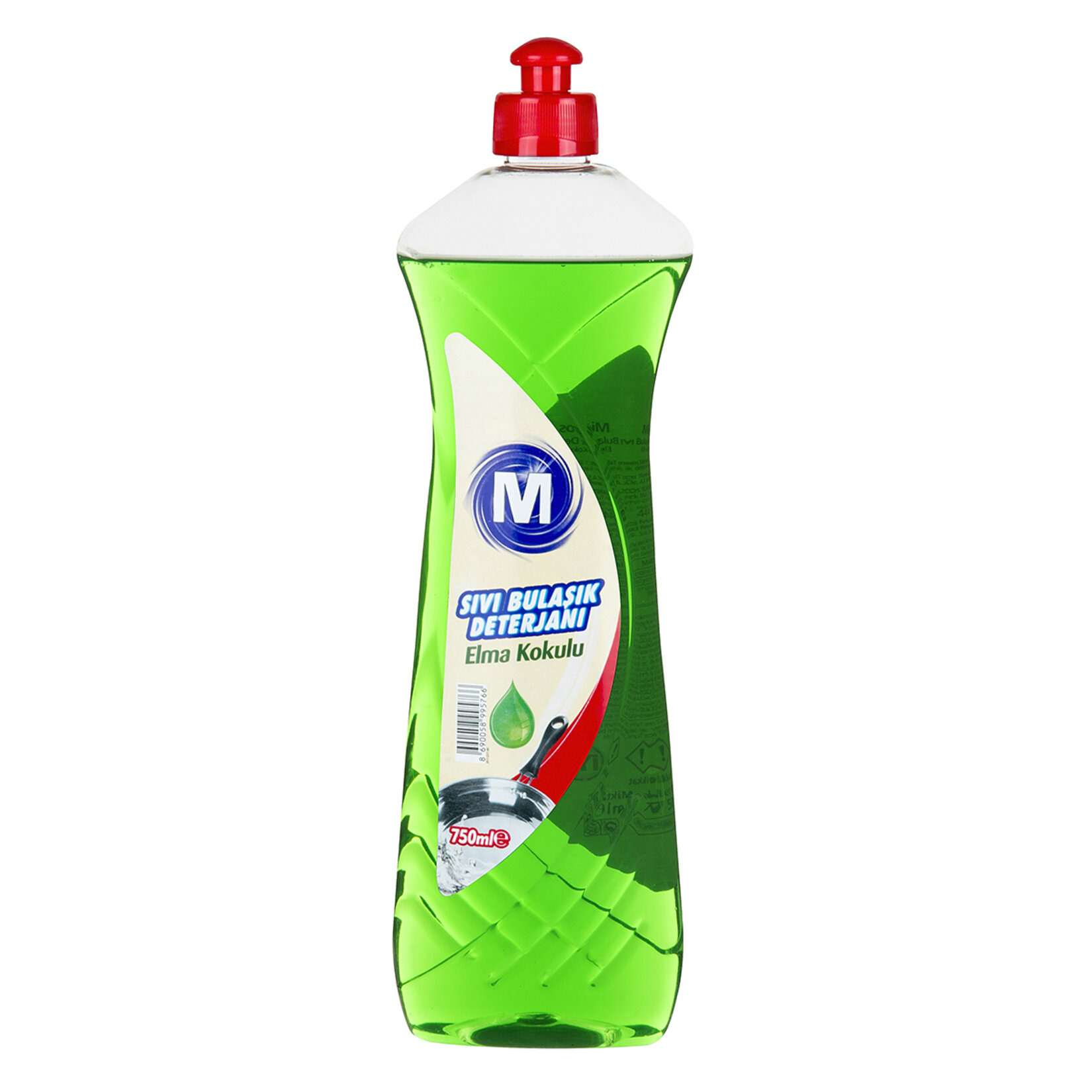 Migros Sıvı Bulaşık Deterjanı Elma Kokulu 750 Ml