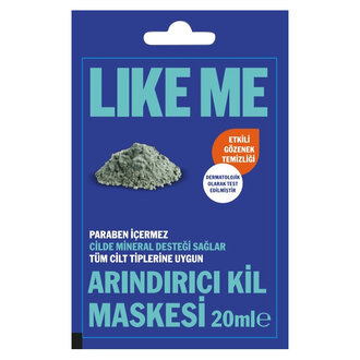 Like Me Arındırıcı Kil Maskesi 20 Ml