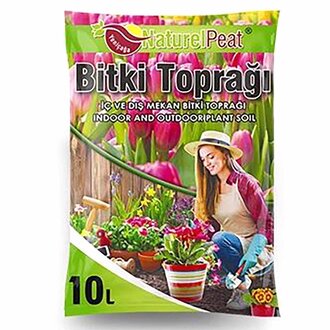 Naturelpeat Çiçek ve Saksı Toprağı 10 L