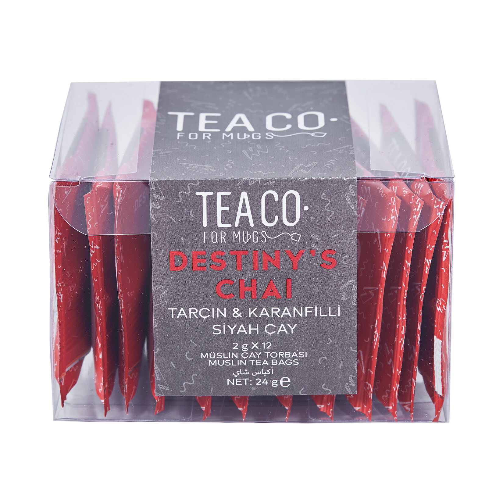 Tea Co. Destiny's Chai Tarçın Ve Karanfilli 12X2 G