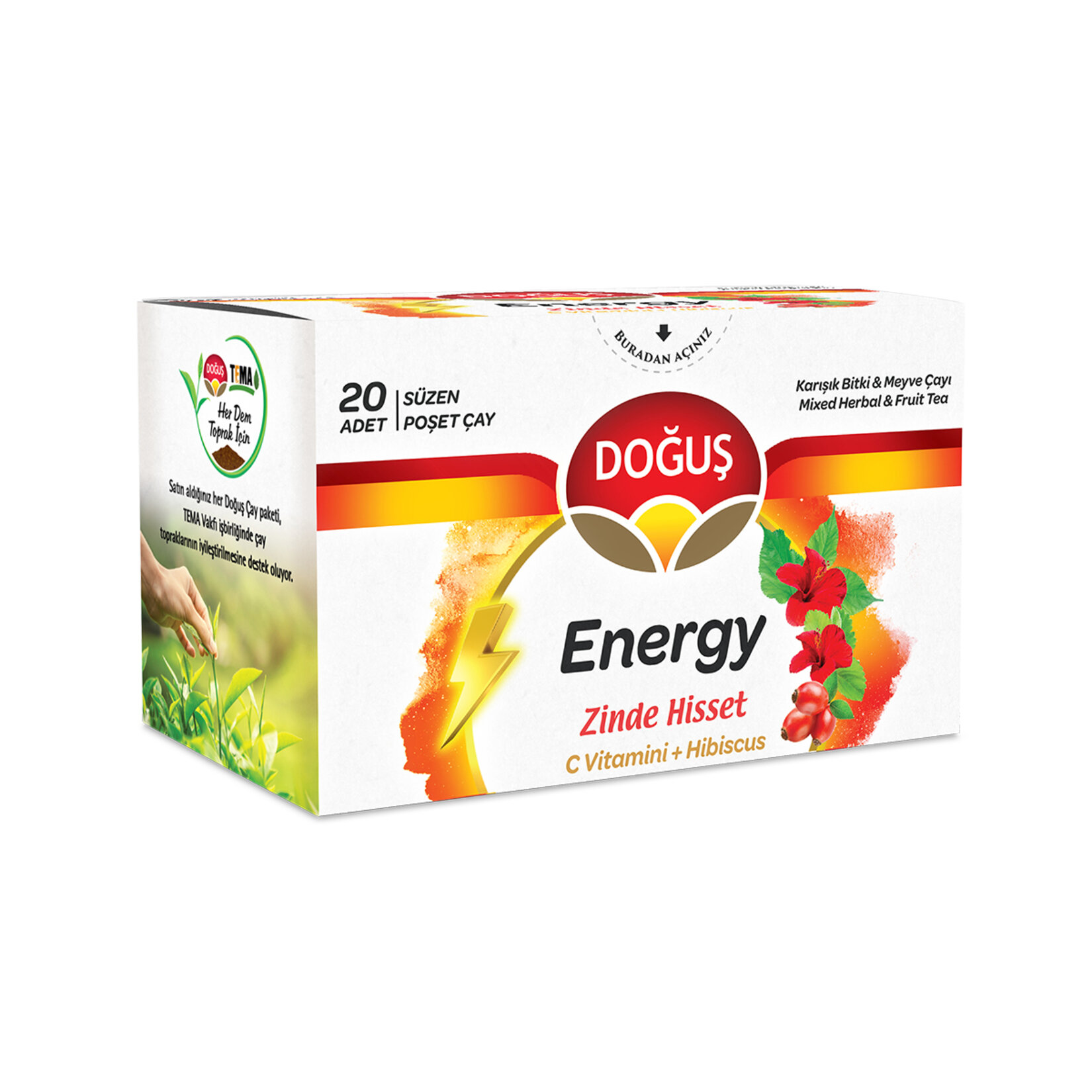 Doğuş Energy Karışık Bitki Çayı 20'li 40G