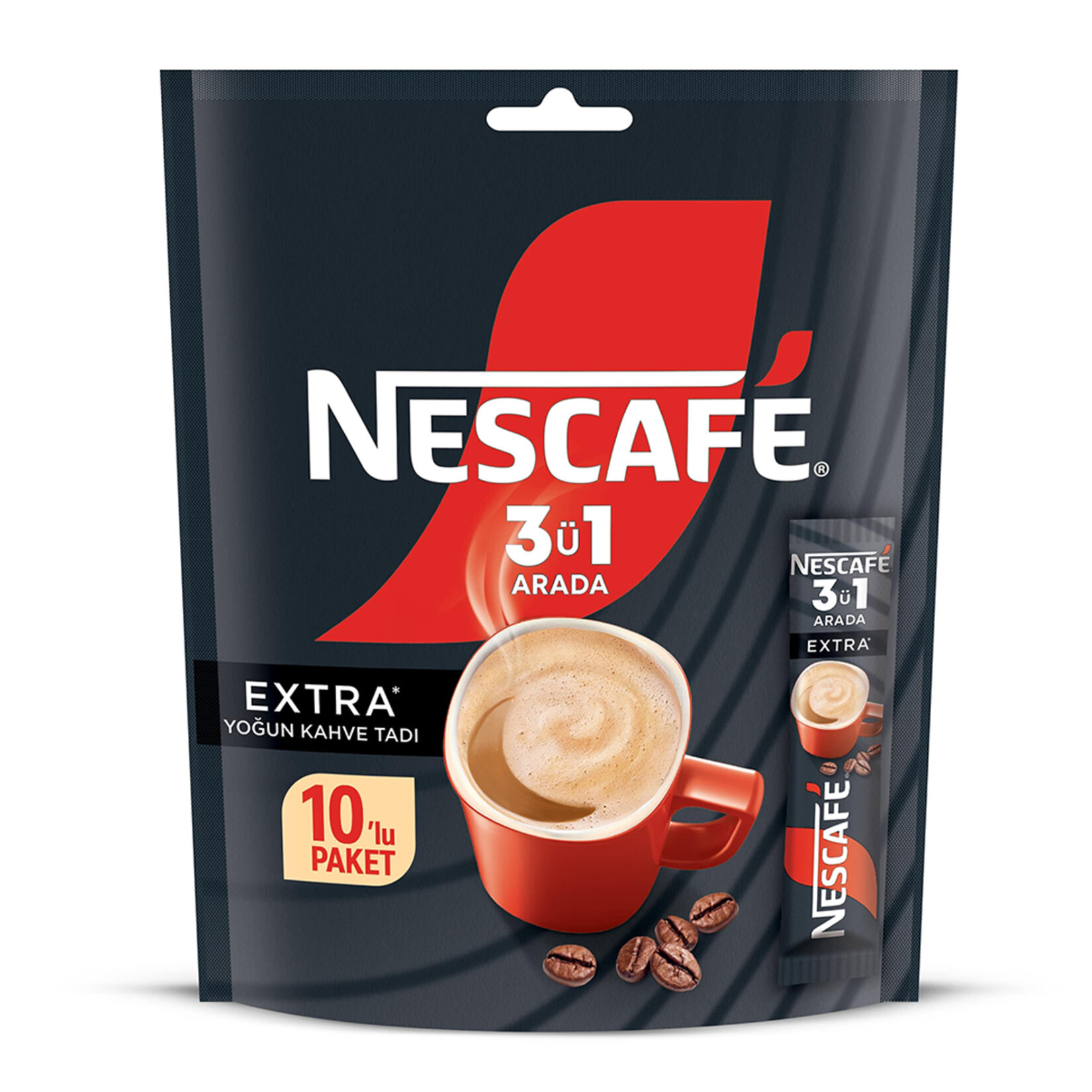 Nescafé 3ü1 Arada Extra 16,5 x 10'lu Paket