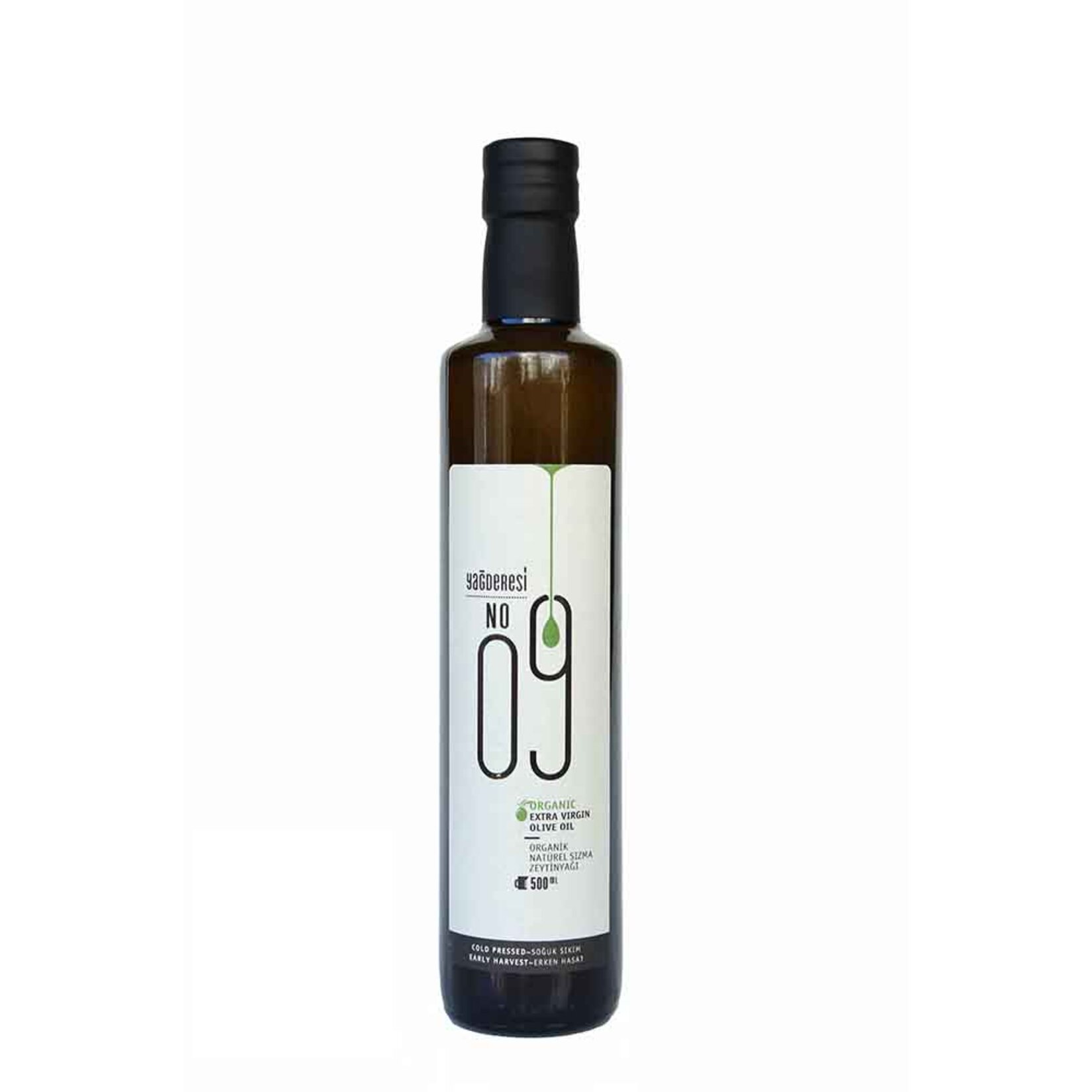 Yağderesi Organik Naturel Sızma Zeytinyağı 500 Ml