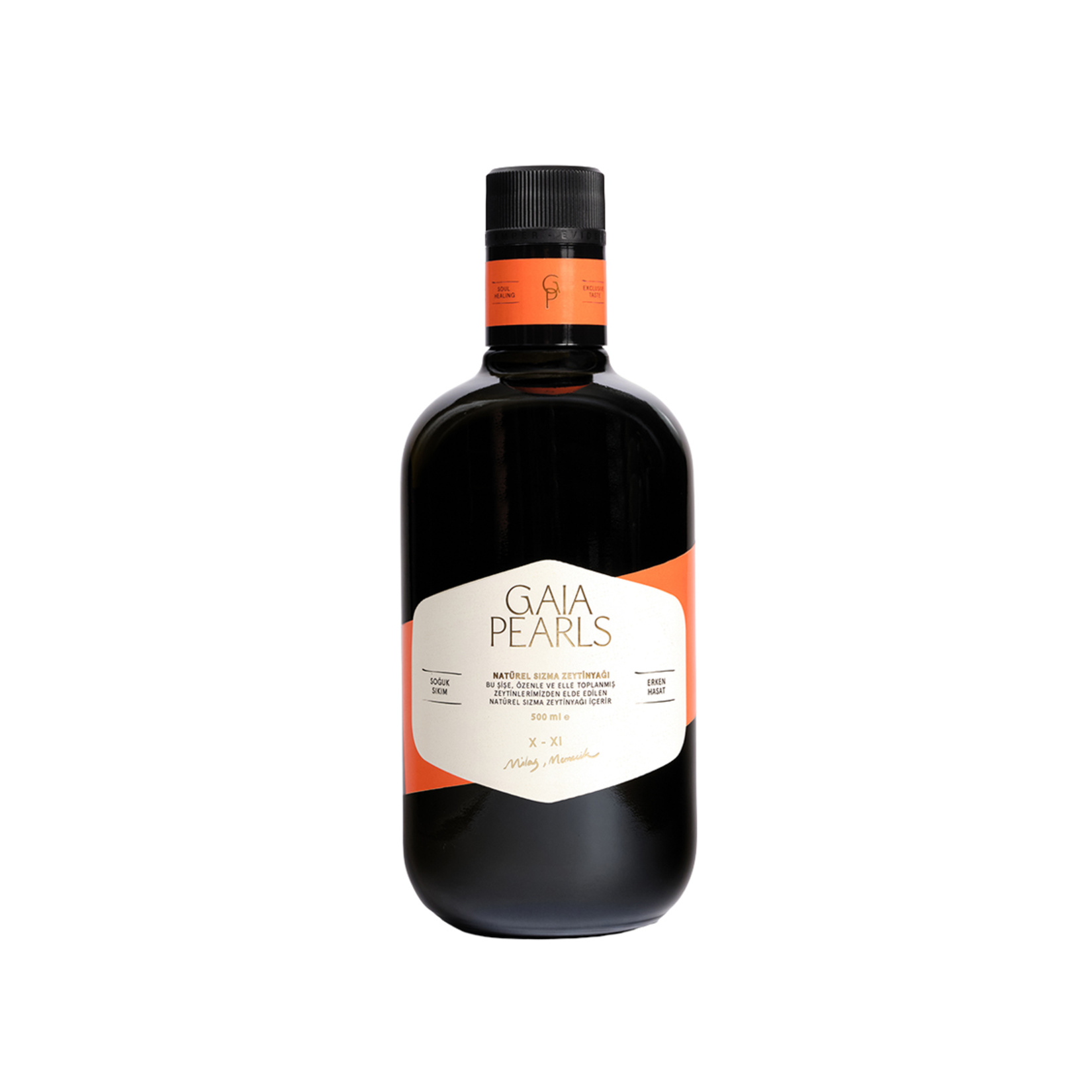 Gaia Pearls Turuncu Milas Memecik Zeytinyağı 500 ml
