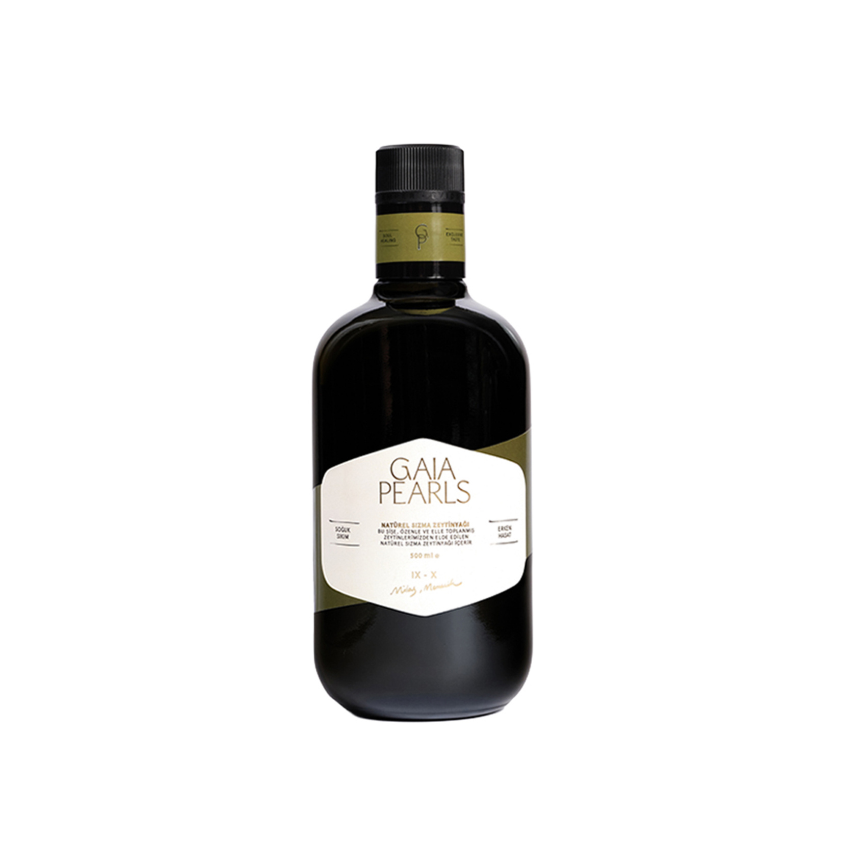 Gaia Pearls Milas Memecik Natürel Sızma Zeytinyağı 500 ml