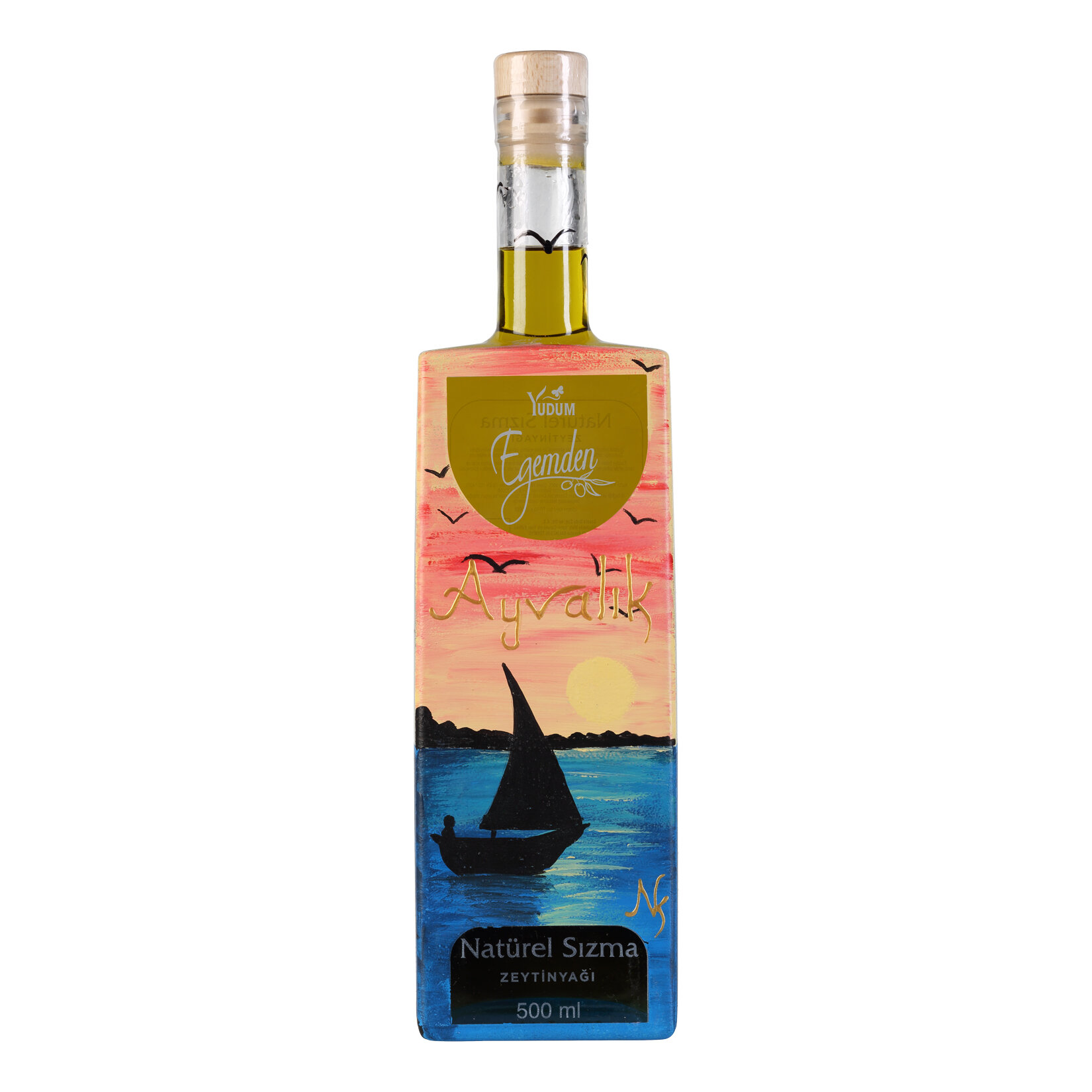 Yudum Egemden Sızma Zeytinyağı 500 Ml Ayvalıklı Kadınlar