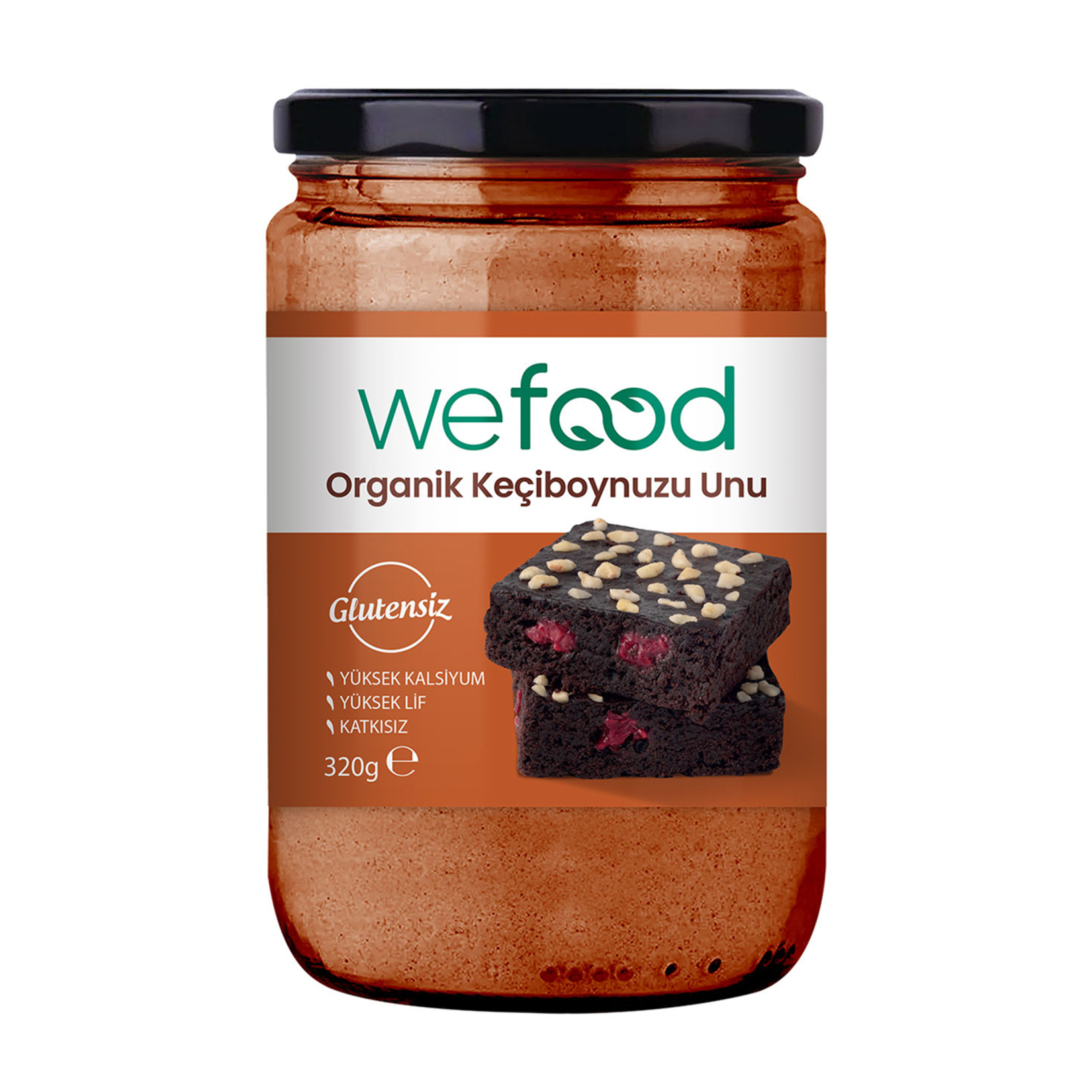 Wefood Organik Keçiboynuzu Unu 320 G