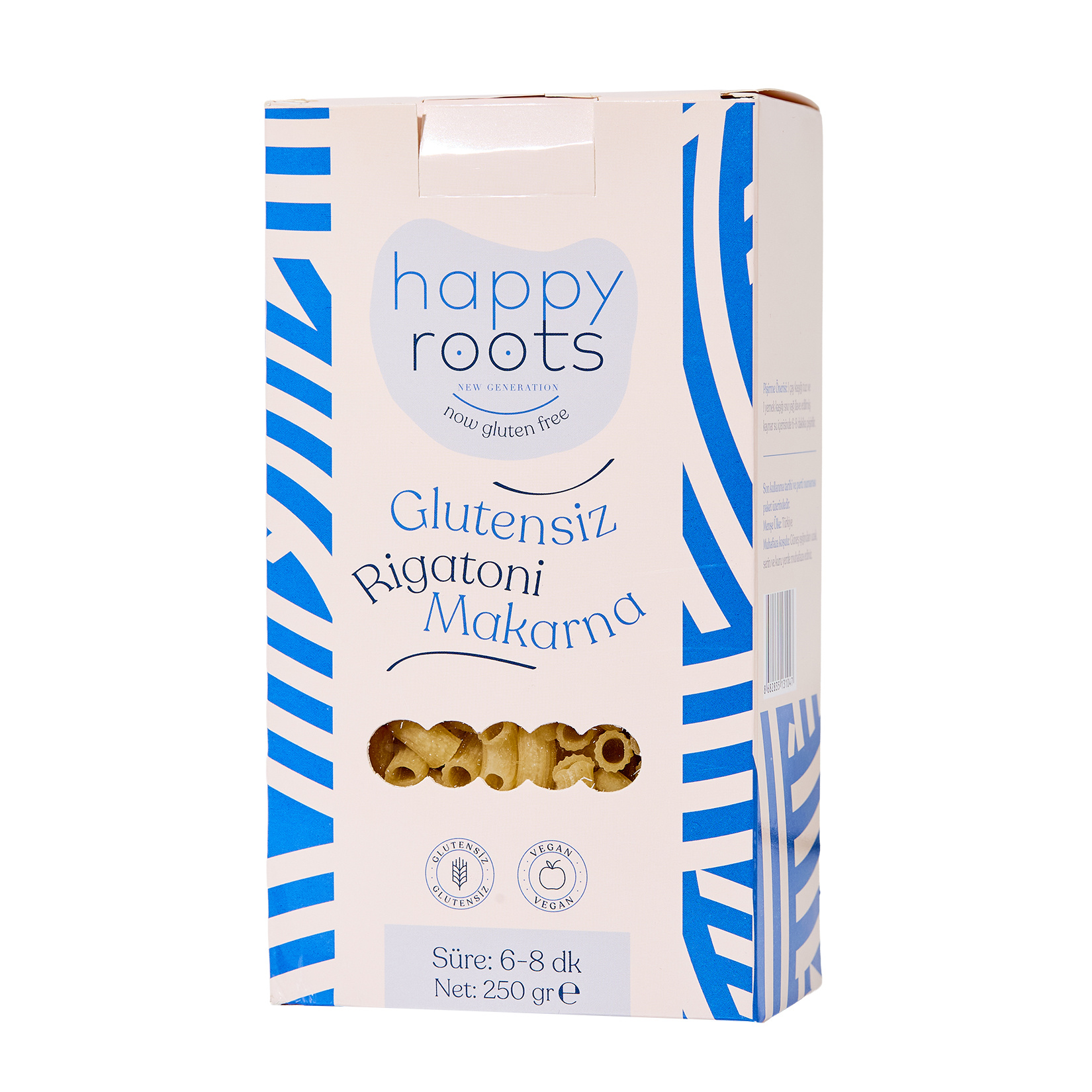 Happy Roots Glutensiz Makarna Rigatoni 250 G