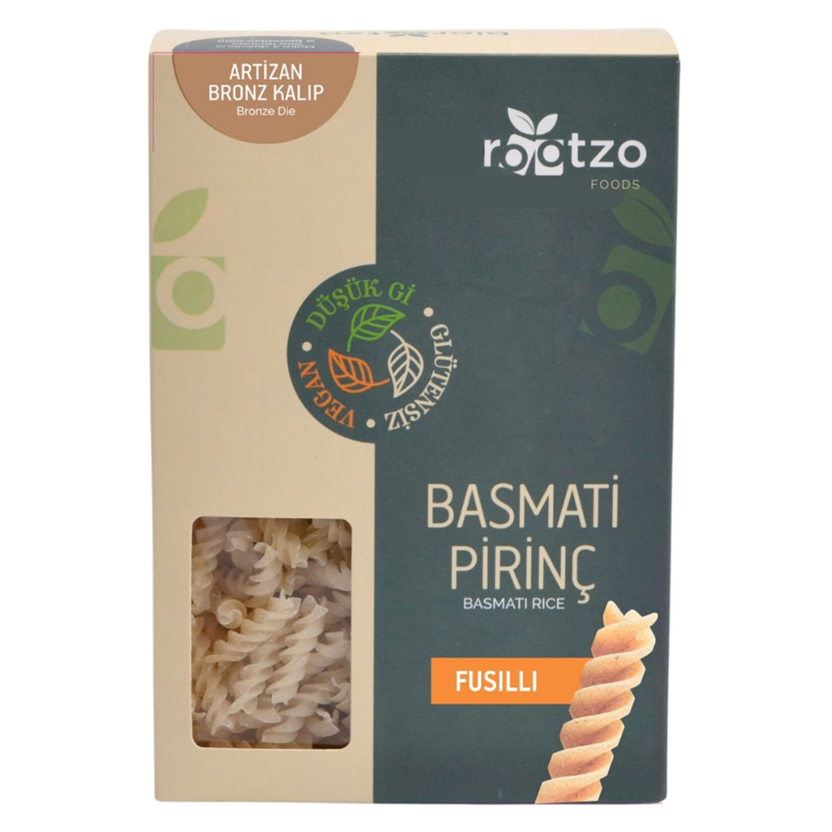 Biorootzo Basmati Pirinç Fusilli 200 G