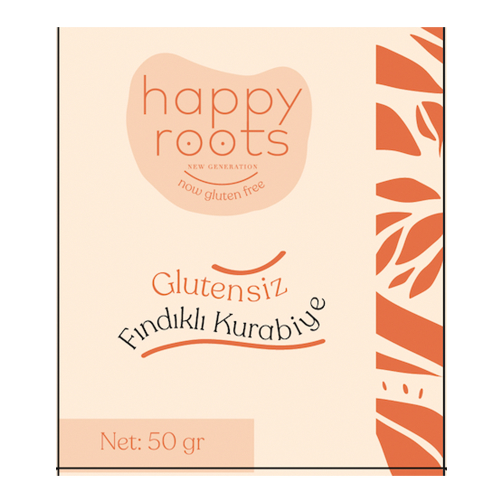 Happy Roots Glütensiz Fındıklı Kurabiye 50 G