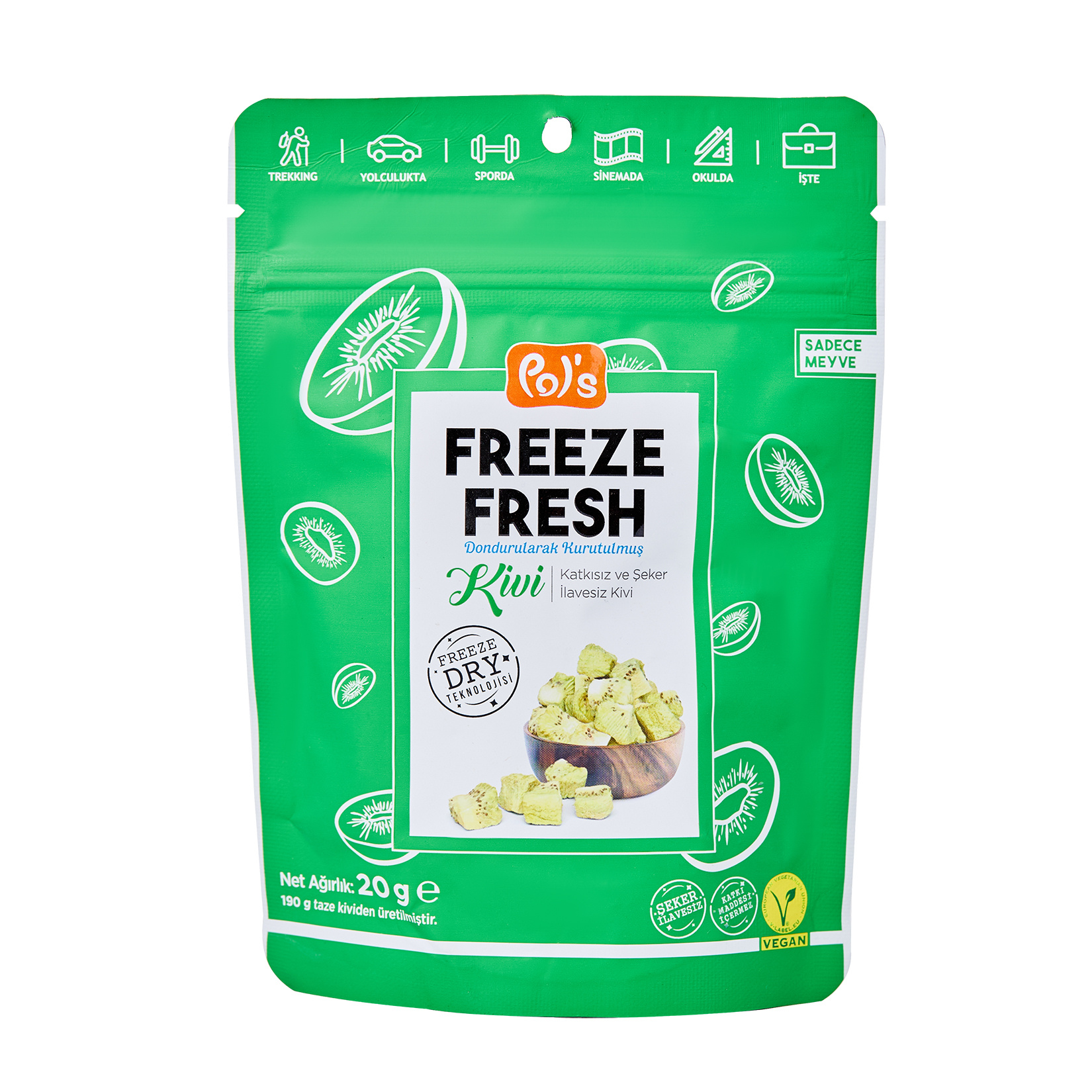 Pols Freze Fresh Kivi 20 G