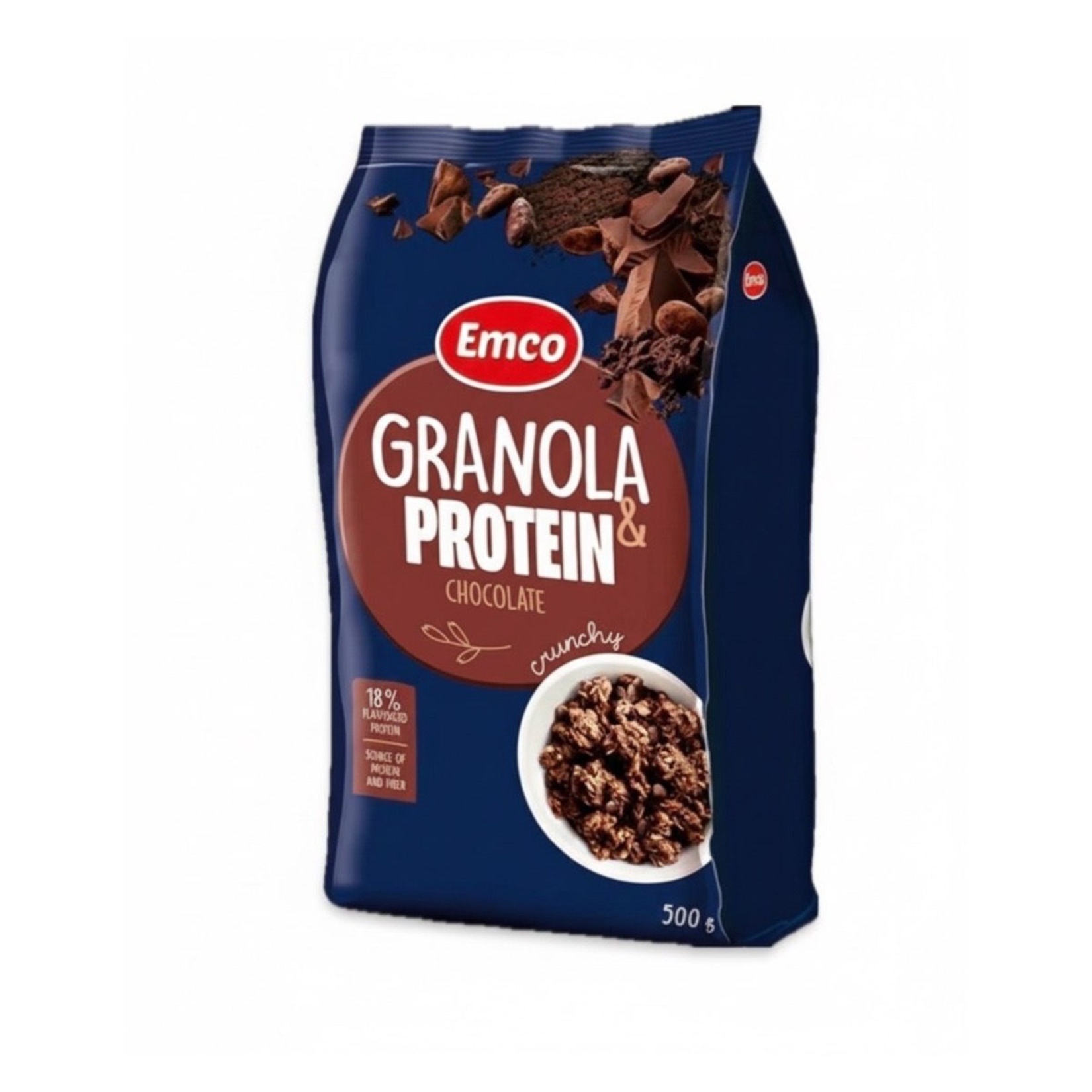 Emco Çikolatalı Proteinli Çıtır Granola 500 G