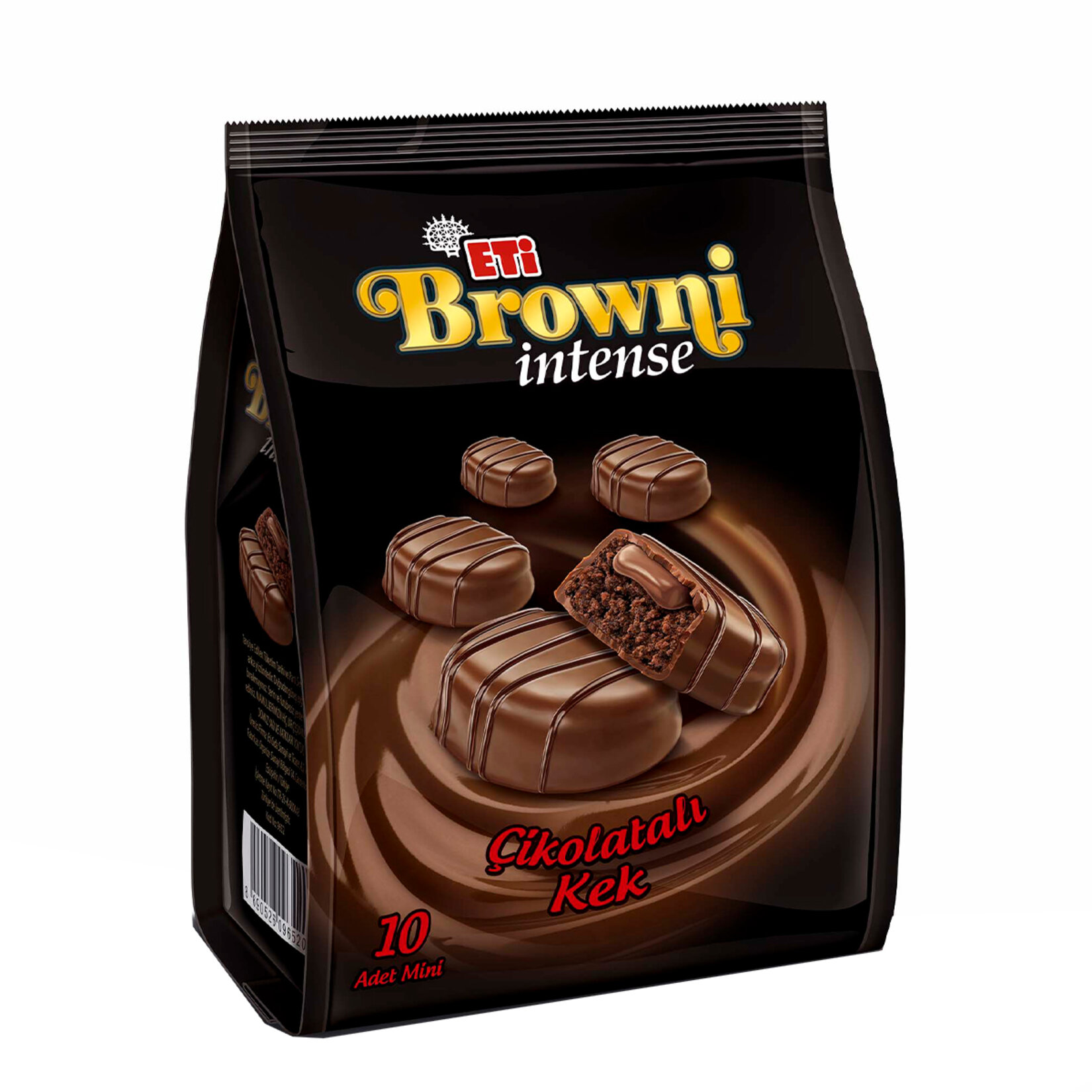 Eti Brownie Mini İntense Poşet Çikolatalı 144 G