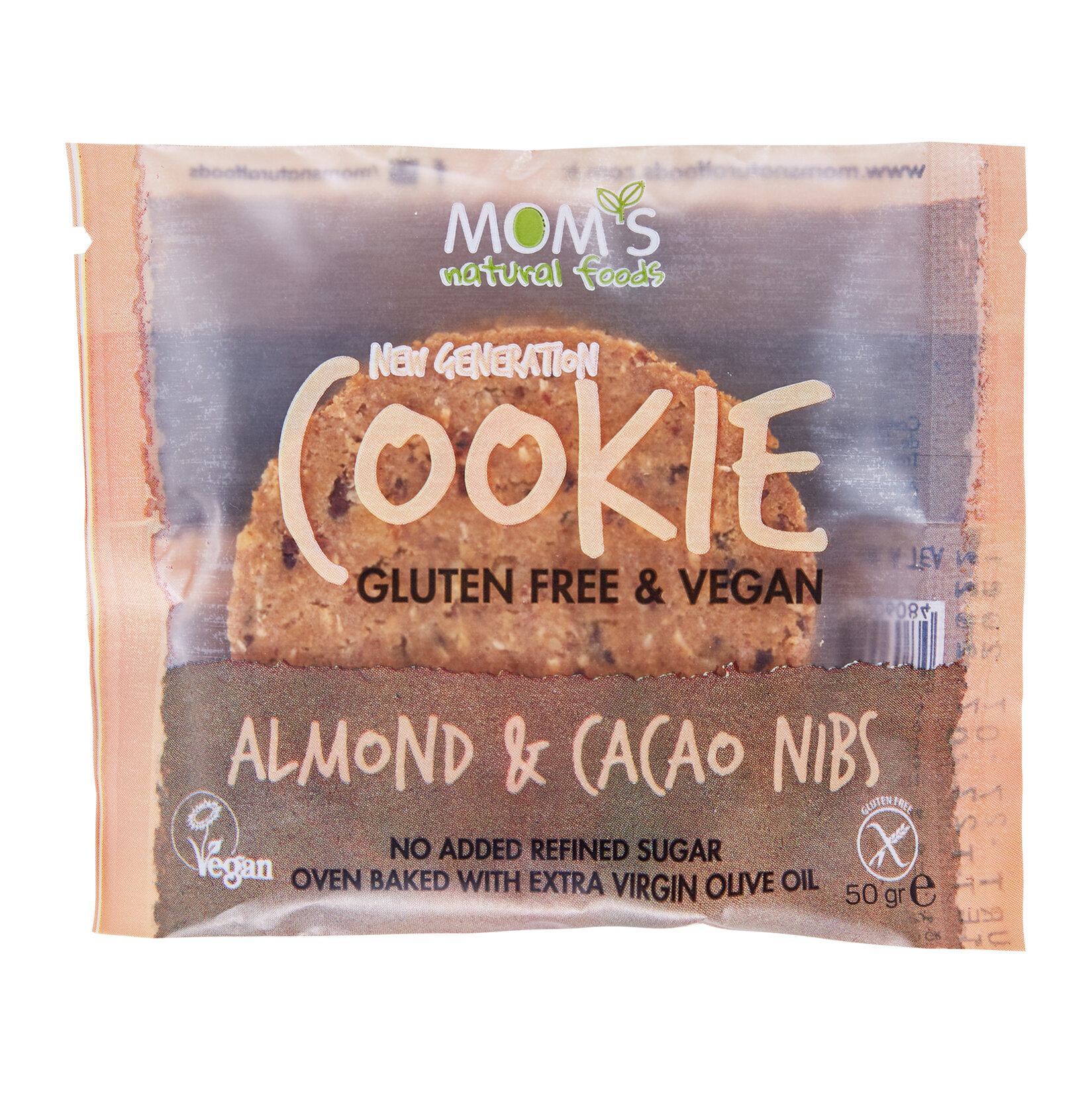 Mom's Almond & Kakao Nib Cookie 50 G