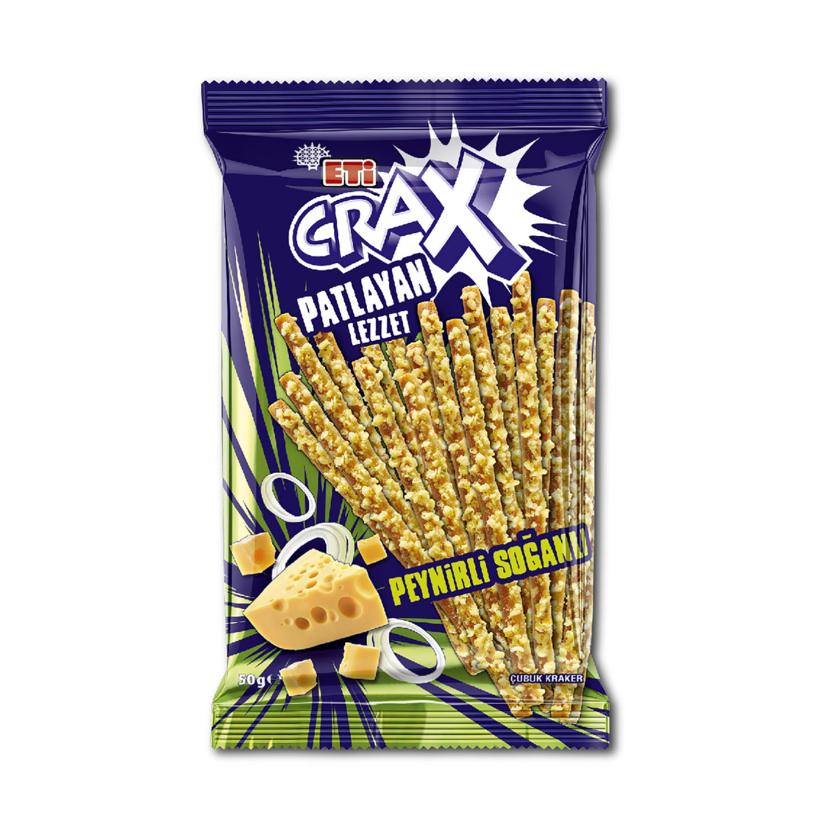 Crax Patlayan Lezzet Peynirli&soğanlı Çubuk 80 G