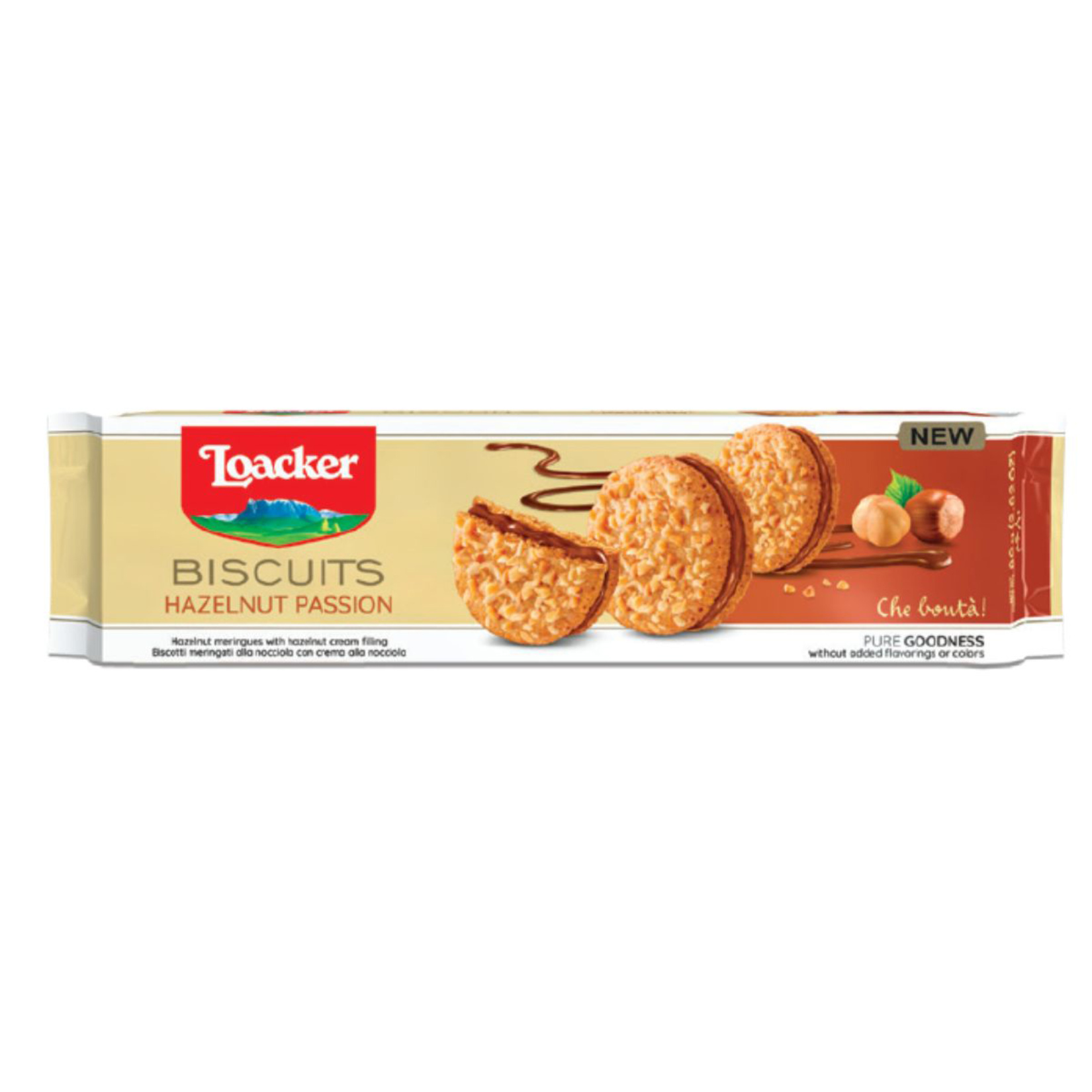 Loacker Biscuits Hazelnut Passion Bisküvi 80 G