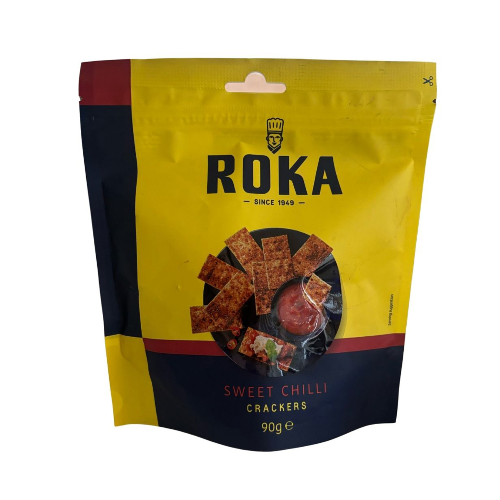 Roka Kırmızı Biberli Kraker 90 G