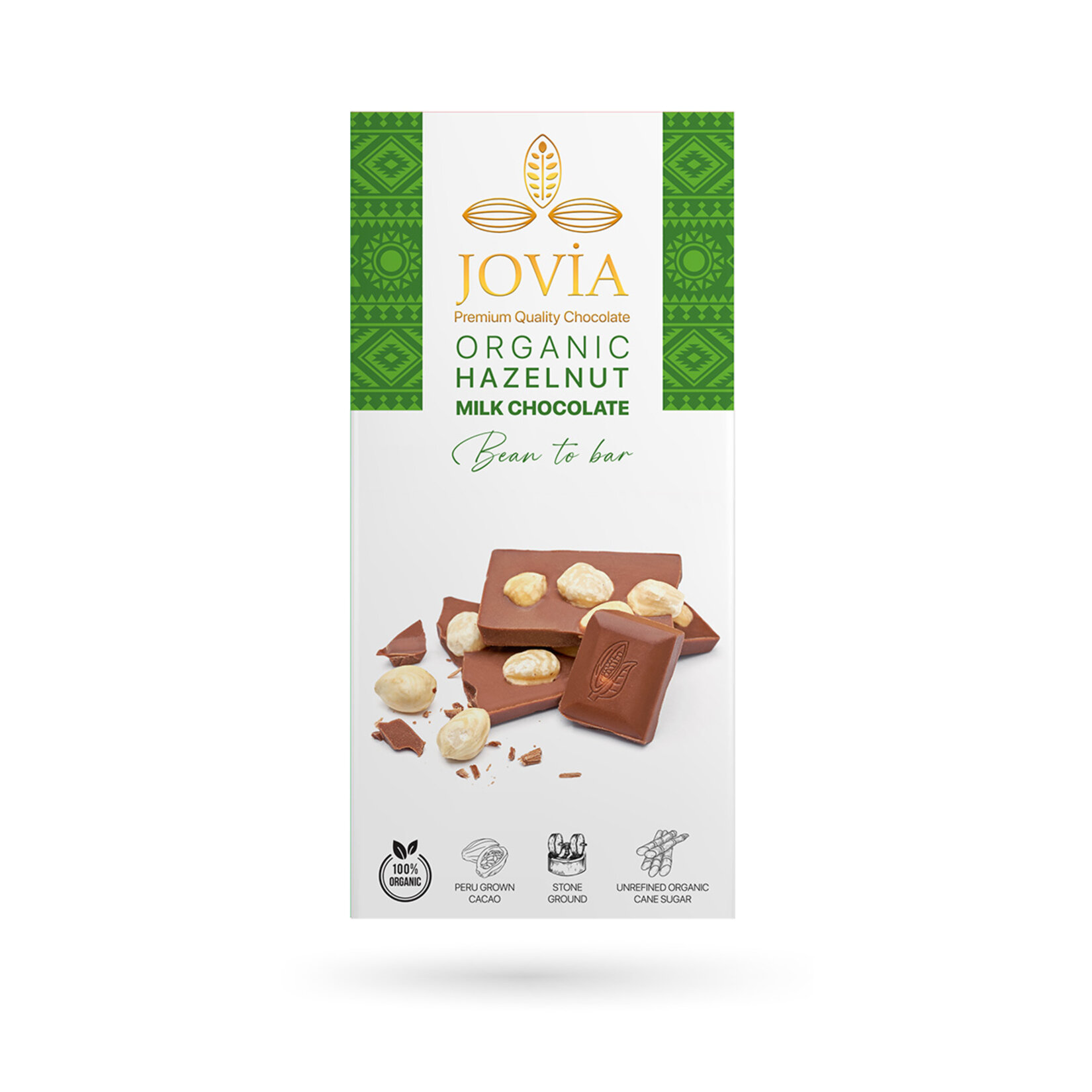 Jovia Organik Hazelnut Milk Çikolata 85 G