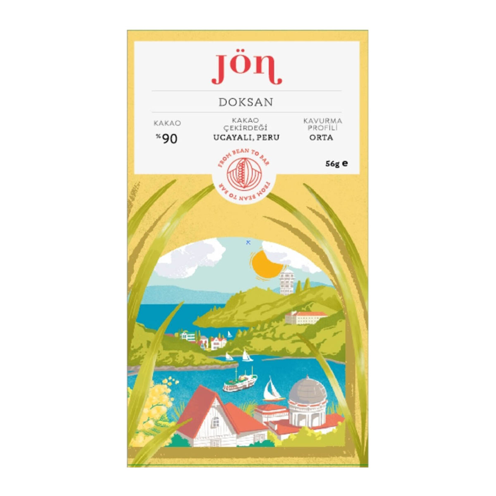 Jön Doksan Kakaolu Çikolata 56 G