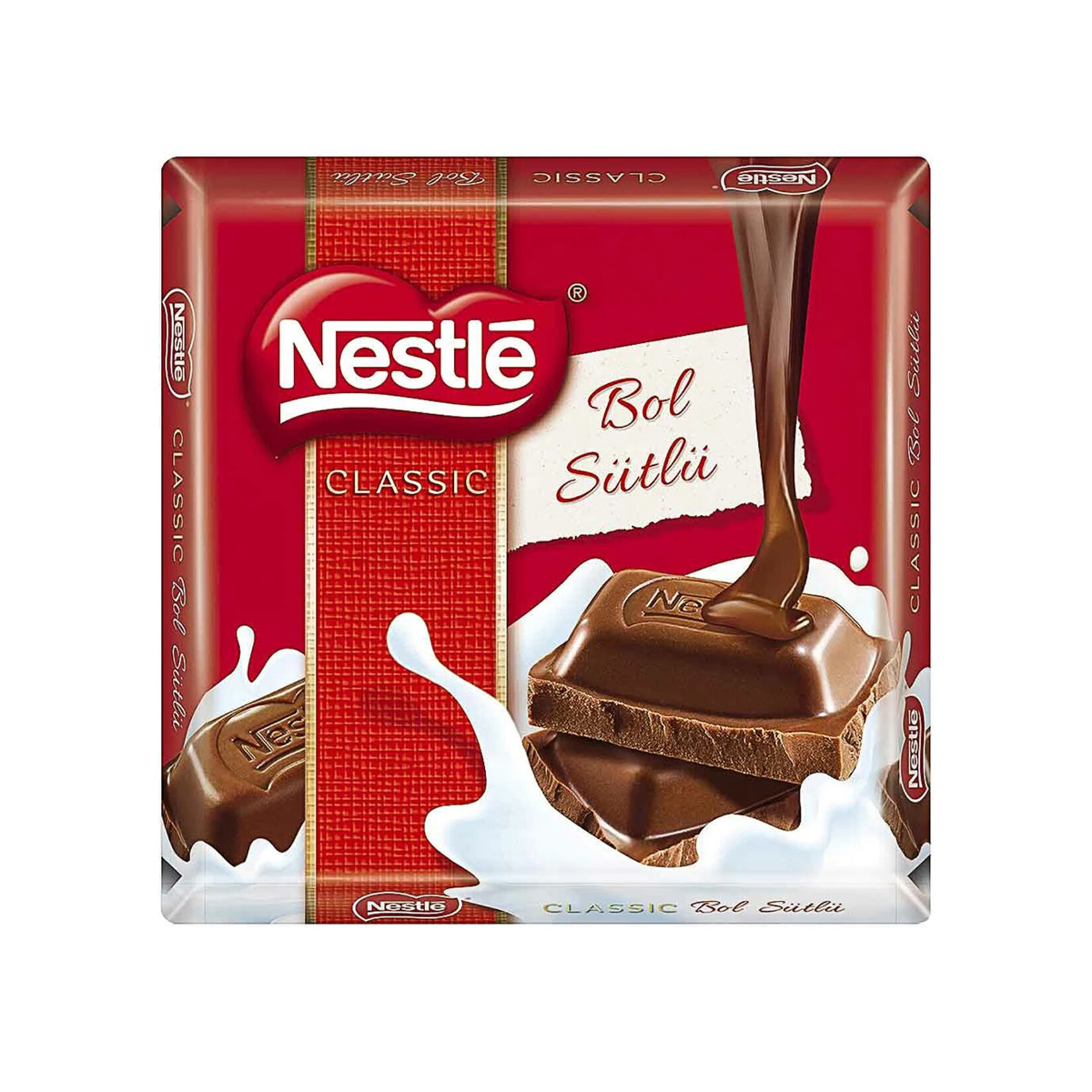 Nestle Classic Sütlü Kare Çikolata 60 G