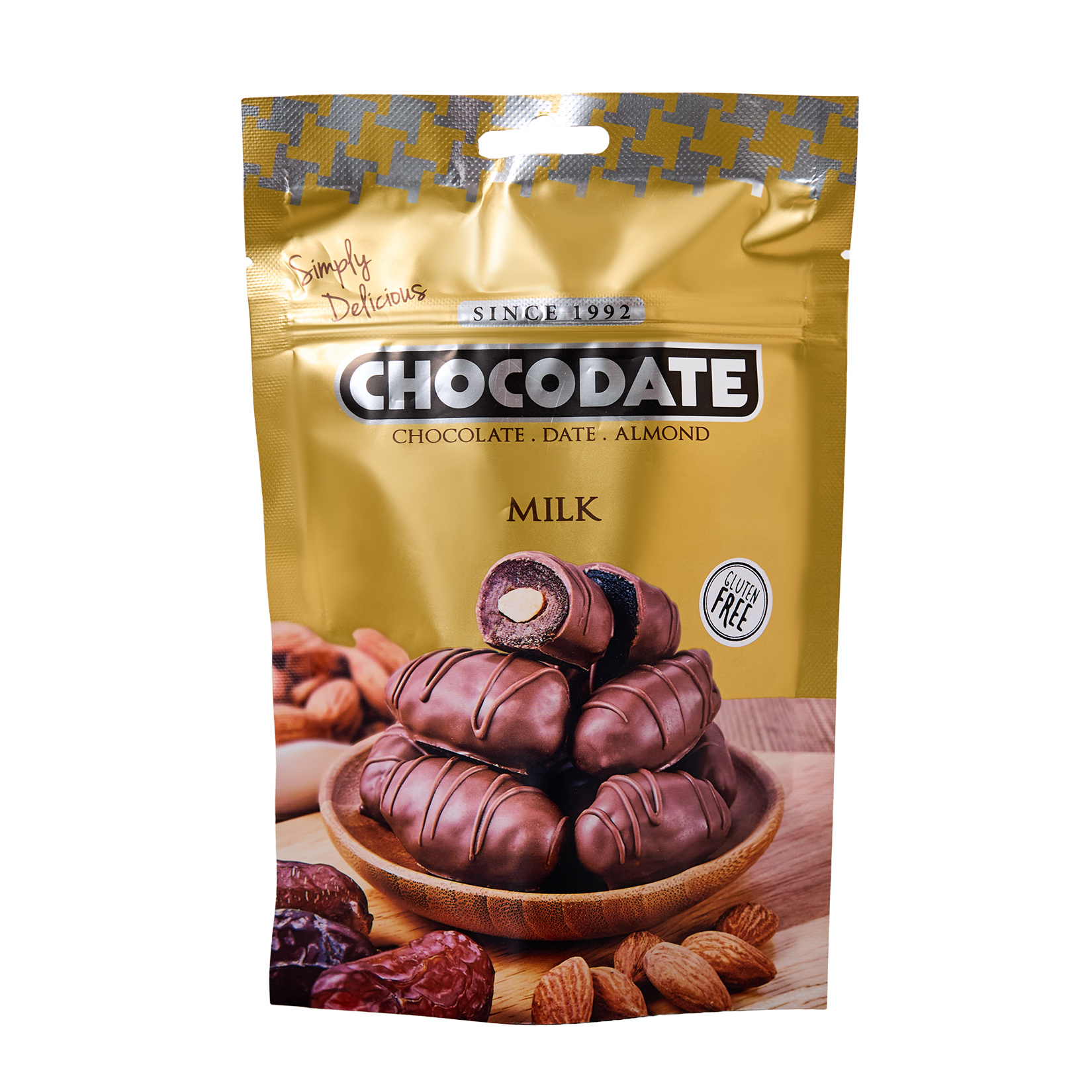 Chocodate Sütlü Çikolata Kaplı Bademli Hurma 100 G