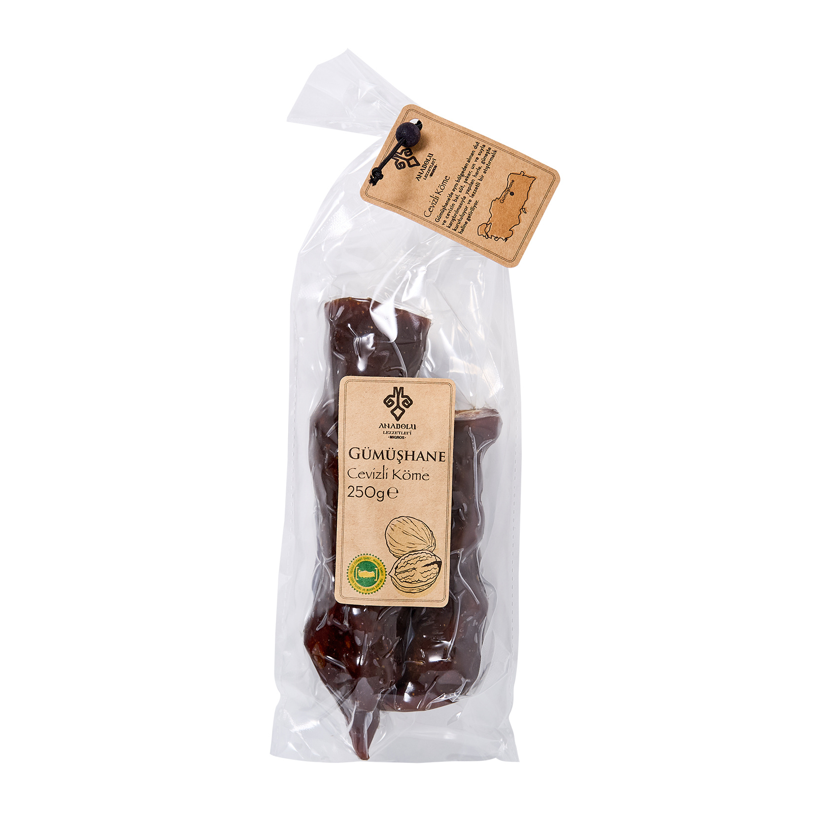 Anadolu Lezzetleri Gümüşhane Cevizli Köme 250 G