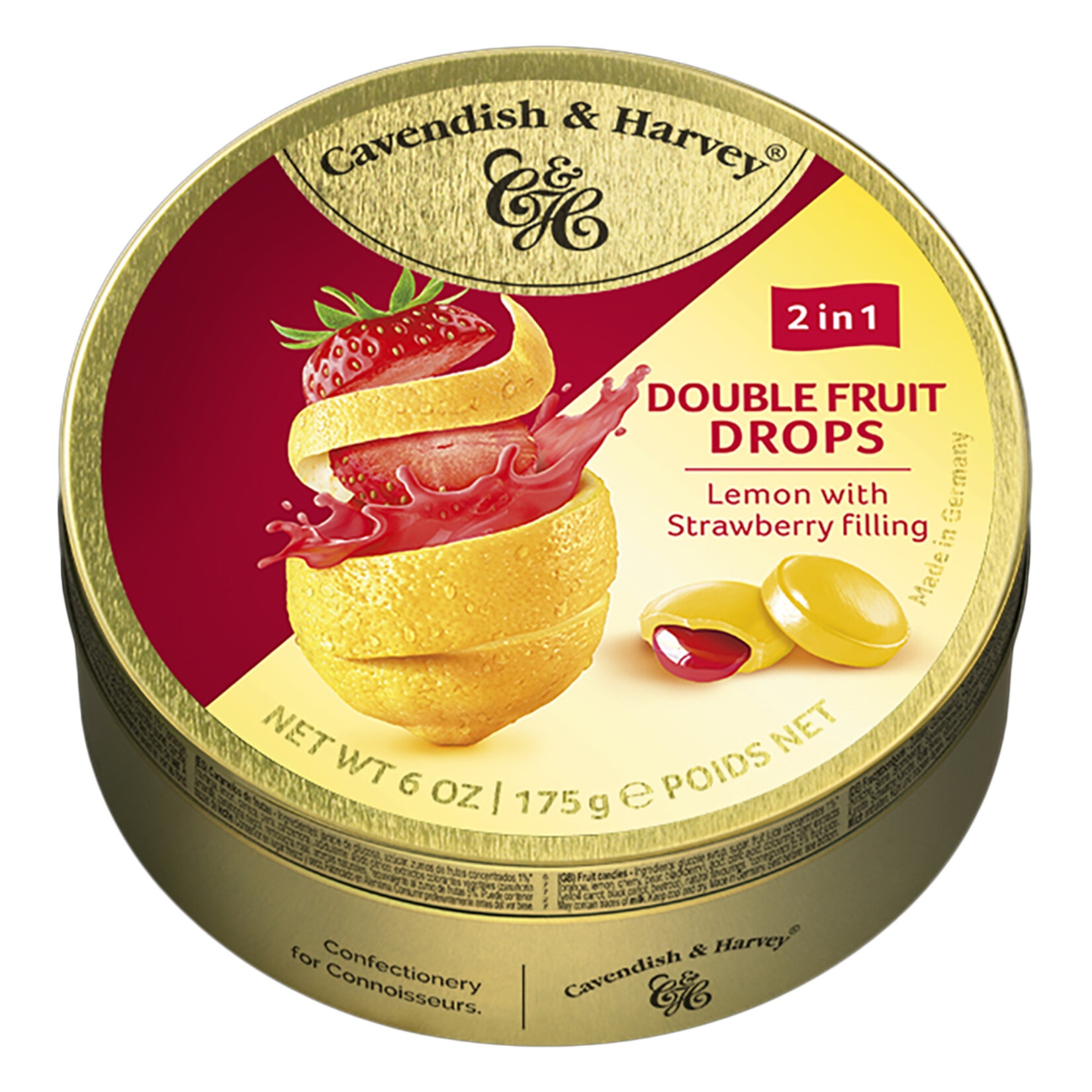 Cavendish Harvey Çilek Dolgulu Limonlu Şeker 175 G