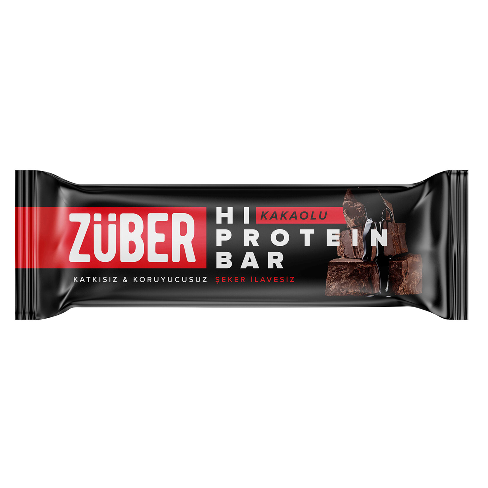 Züber Şeker İlavesiz Kakaolu Hi-Protein Bar 45 G