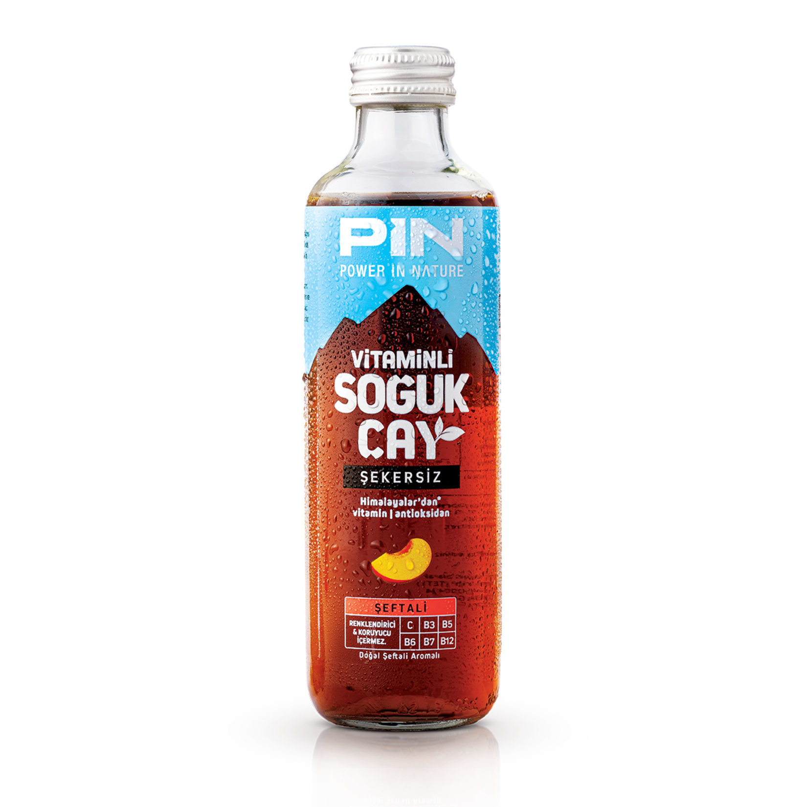 Pin Vitaminli Soğuk Çay Şeftali 250 Ml