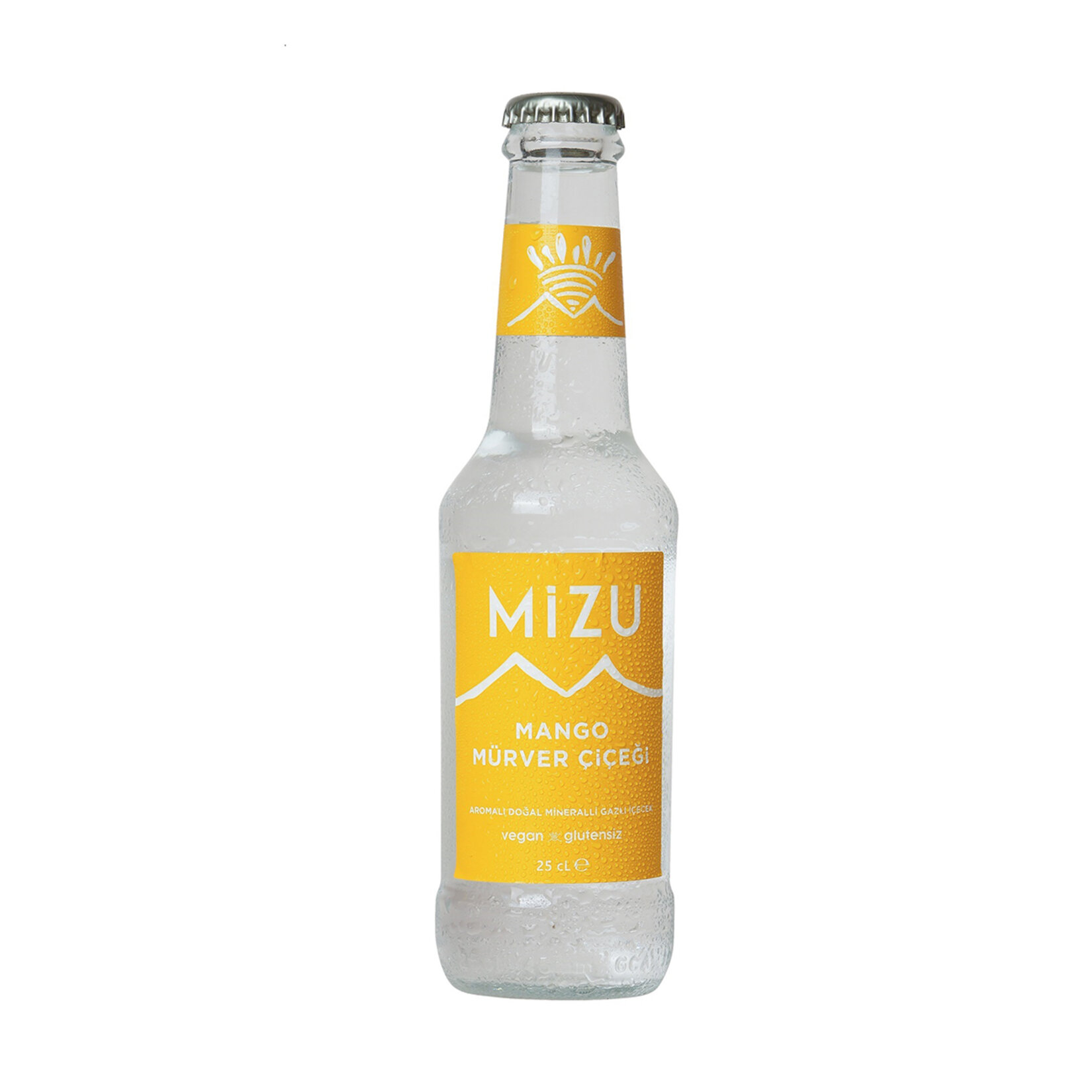Mizu Mango Mürver Çiçeği Doğal Mineral Gazlı İçecek 250 Ml