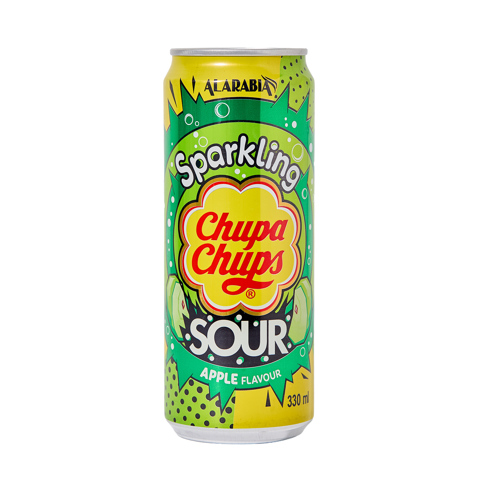 Chupachups Ekşi Yeşilelma Arom.gazlı İçecek 330 Ml