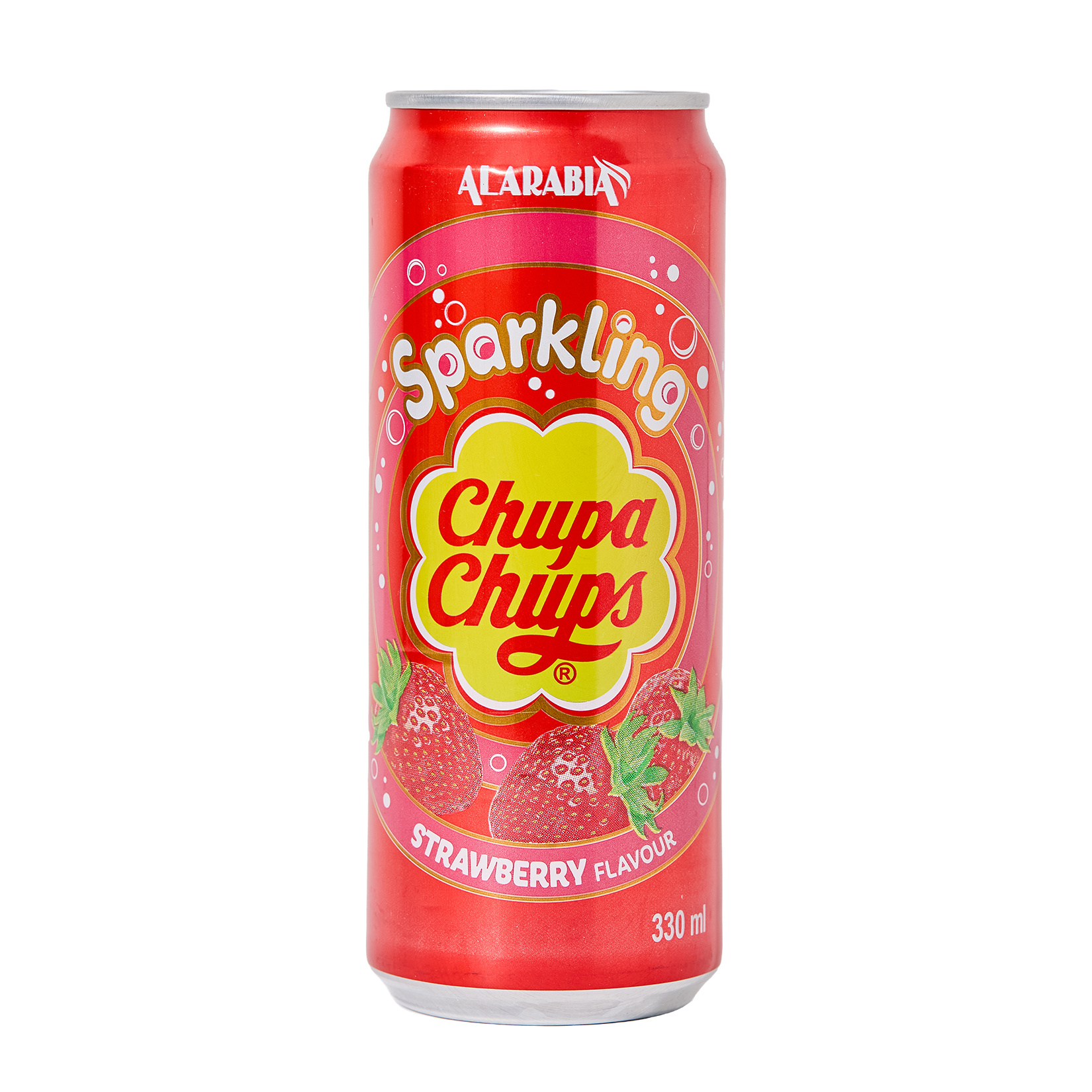 Chupa Chups Çilek Aromalı Gazlı İçecek 330 Ml