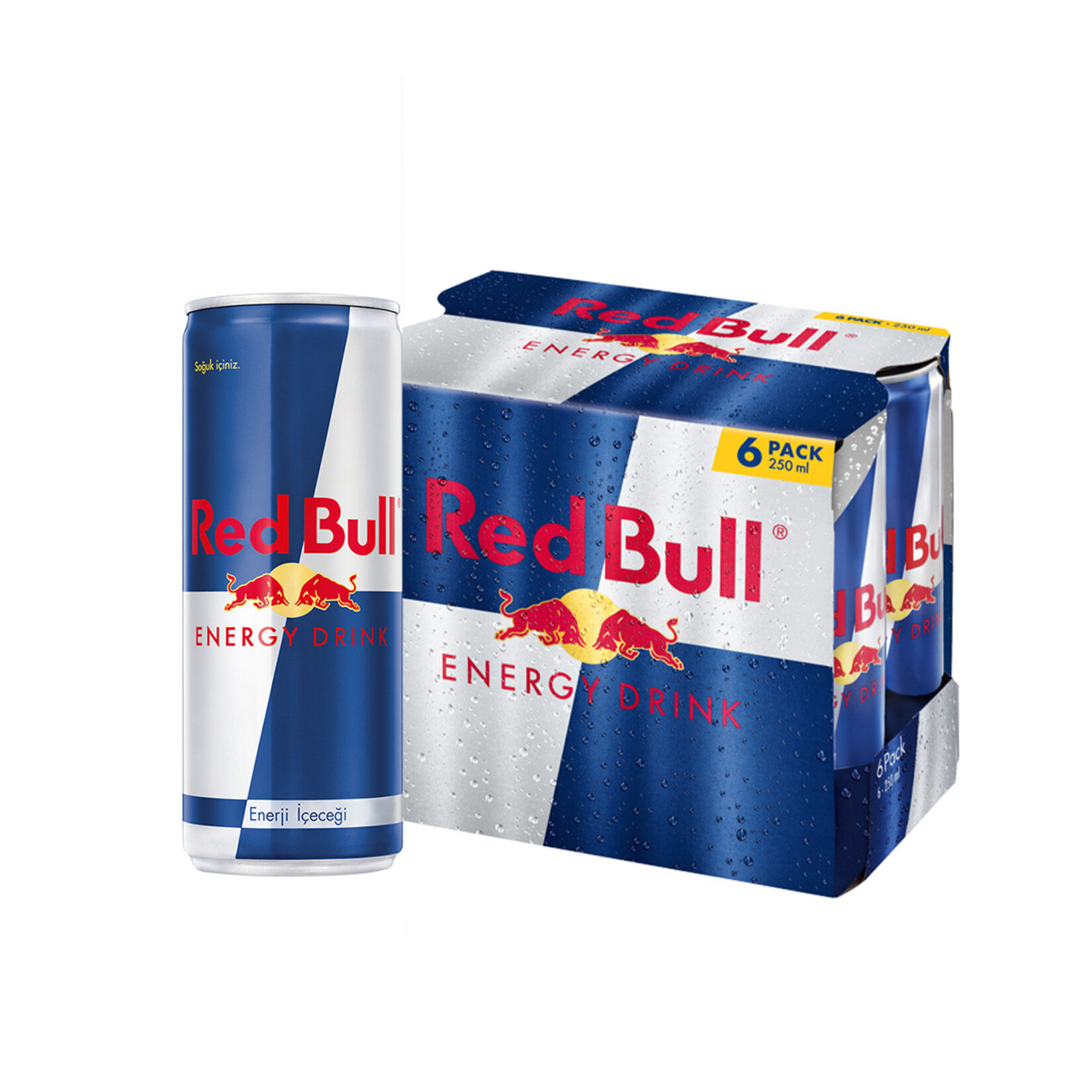Red Bull Enerji İçeceği 6'lı Paket - 6X250 Ml