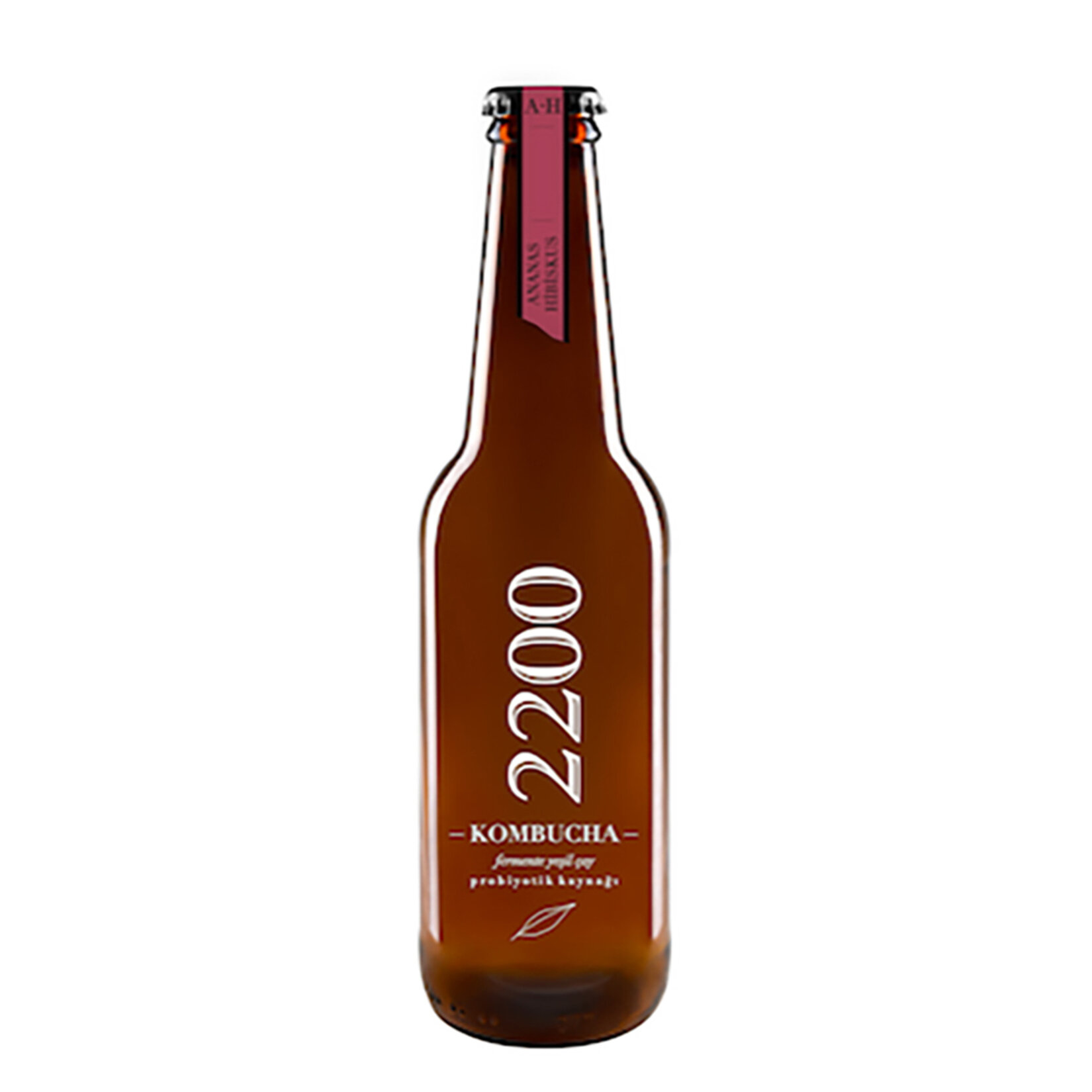 Kombucha 2200 Ananas - Hibiskus Fermnte Yeşil Çay 330Ml