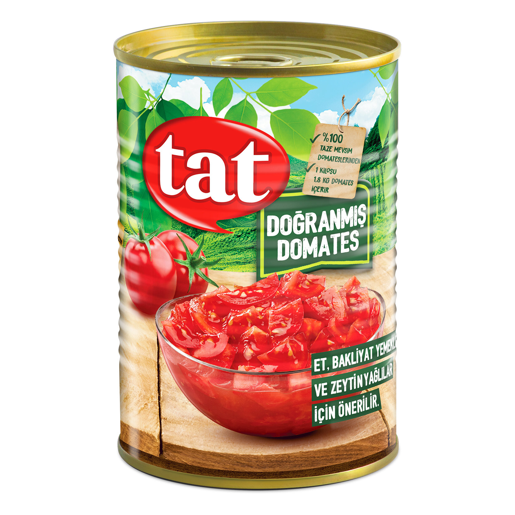 Tat Doğranmış Domates 400 G